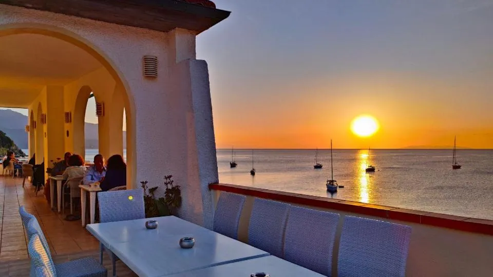 Natural landscape in Hotel Scoglio Bianco