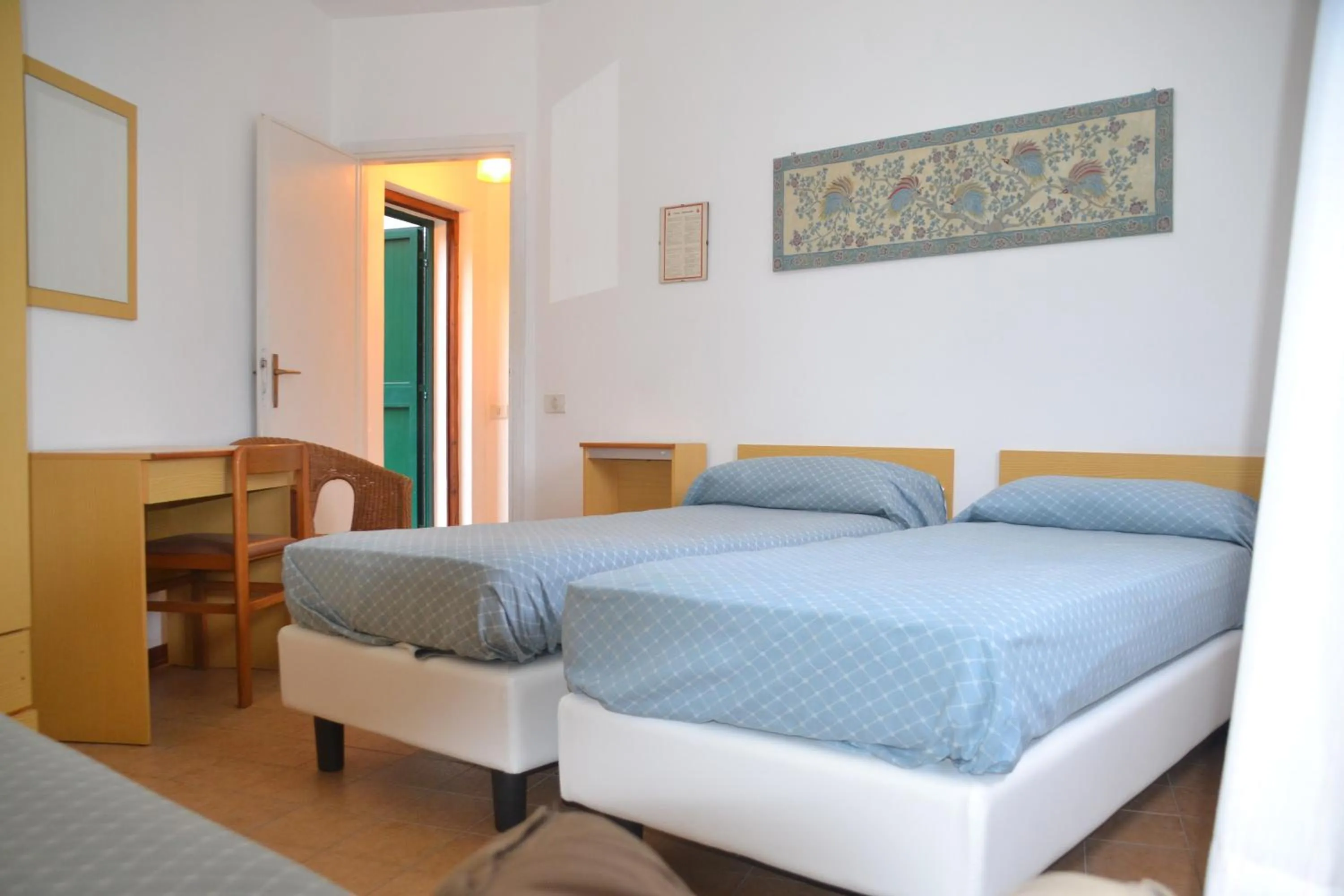 Bed in Hotel Scoglio Bianco