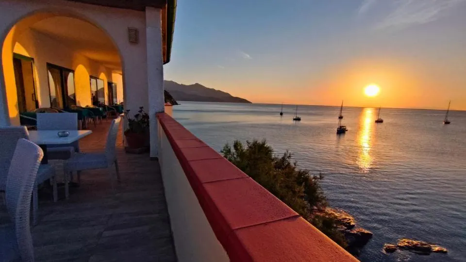 Natural landscape in Hotel Scoglio Bianco