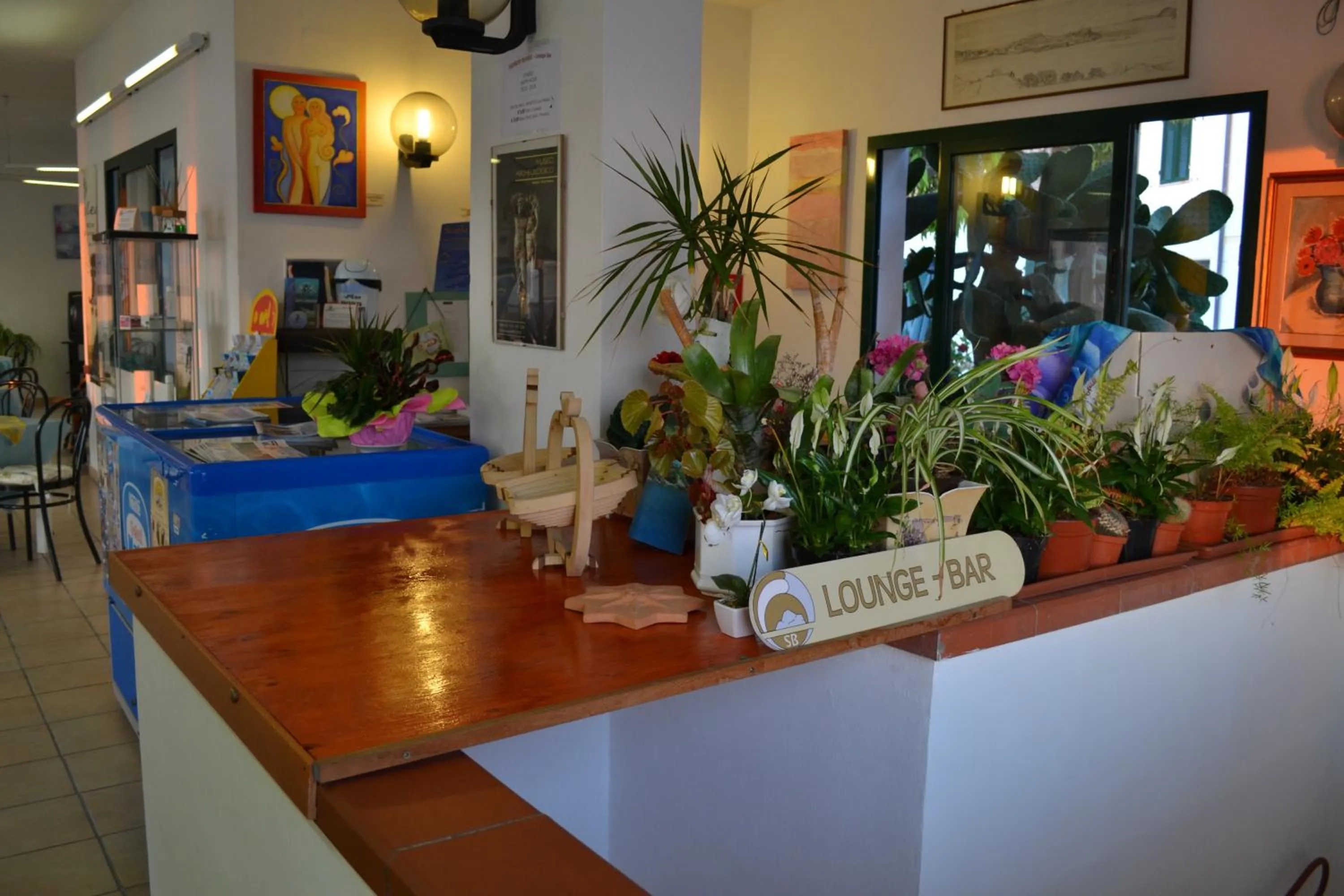 Lounge or bar in Hotel Scoglio Bianco