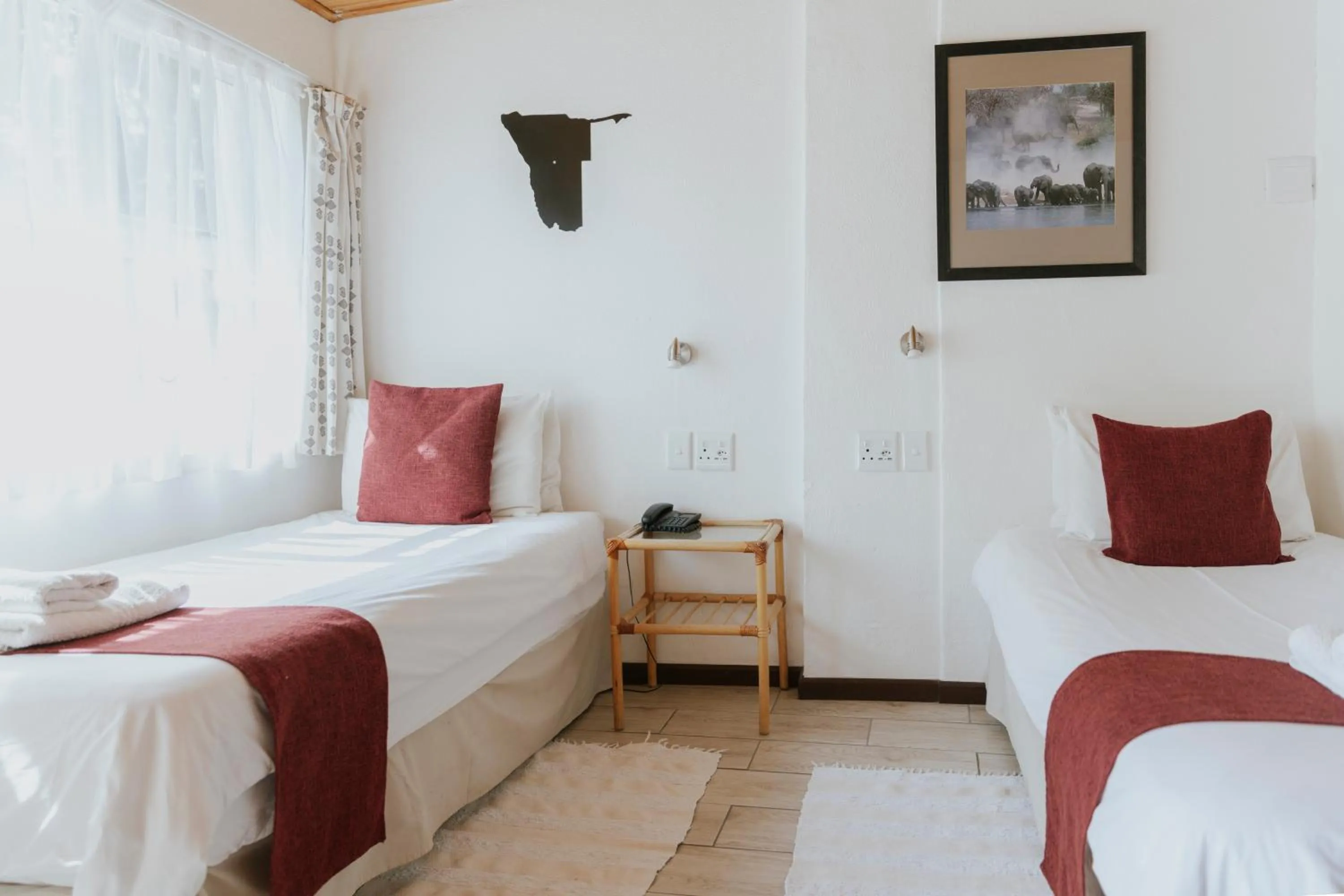 Bedroom in Hotel Uhland