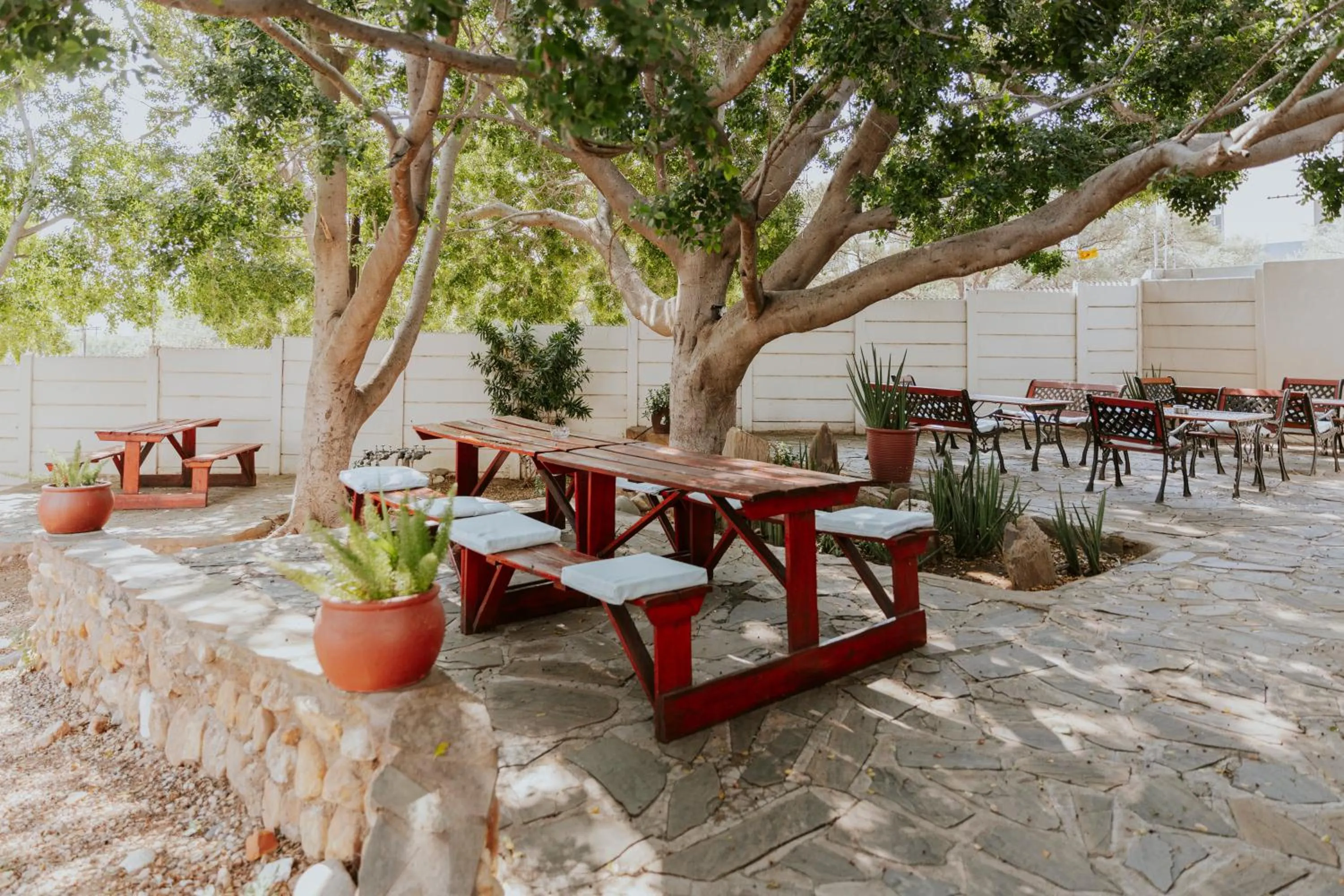 Garden in Hotel Uhland