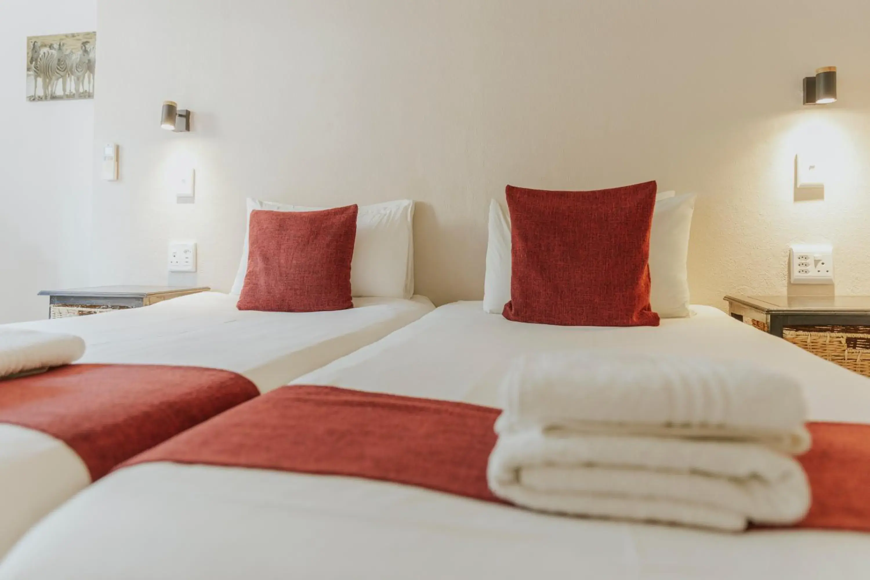 Bed in Hotel Uhland Bed in Hotel Uhland