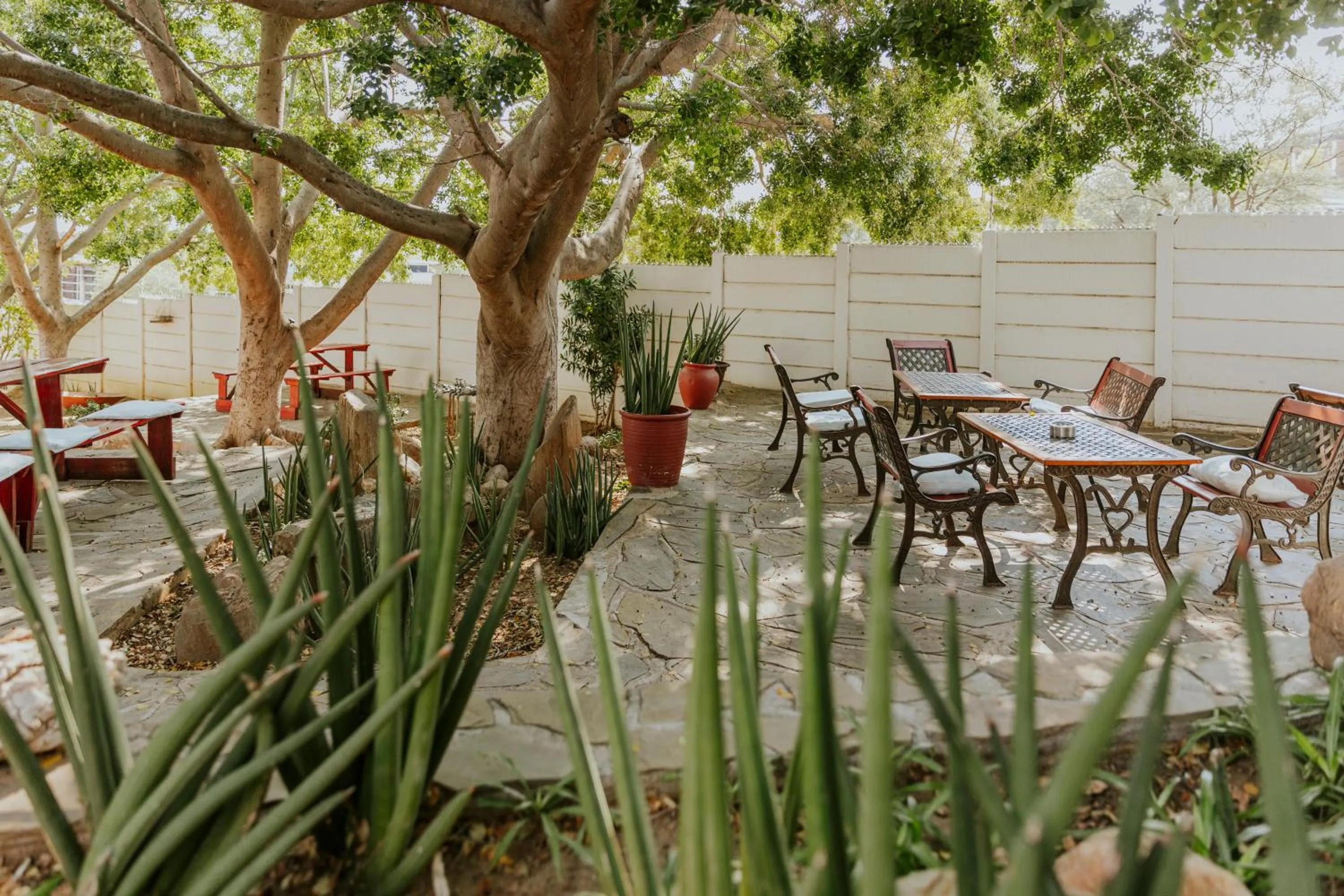 Garden in Hotel Uhland