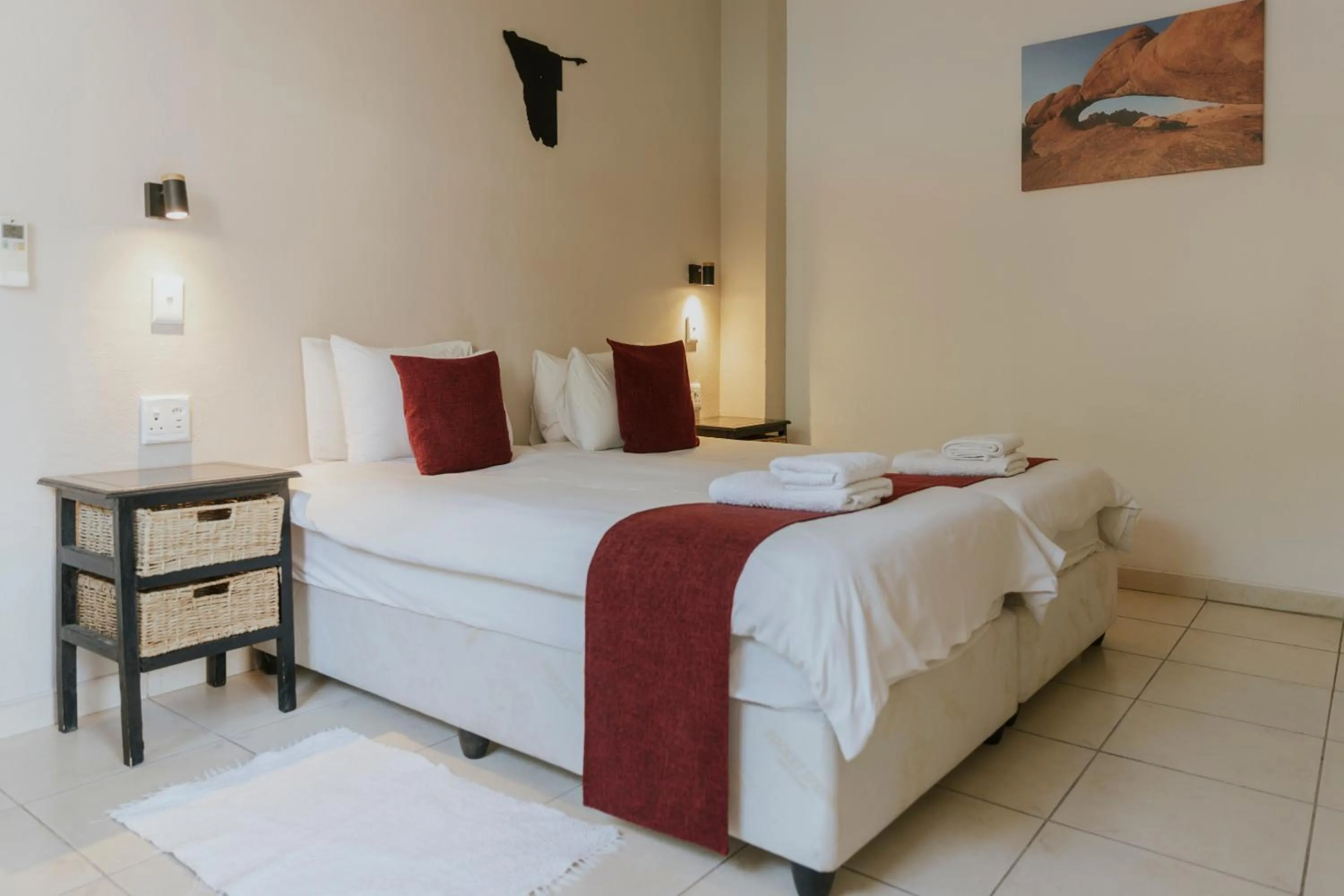 Bedroom in Hotel Uhland