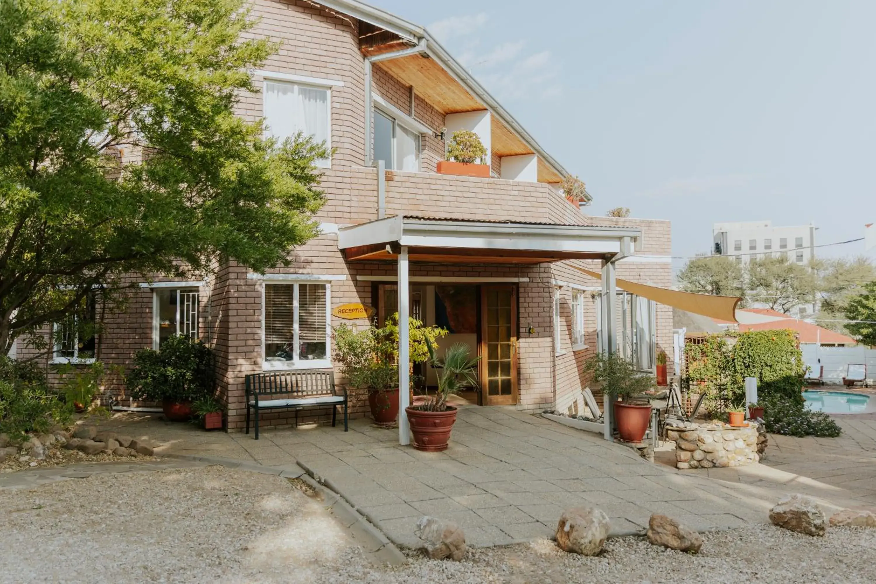 Property building in Hotel Uhland Property building in Hotel Uhland