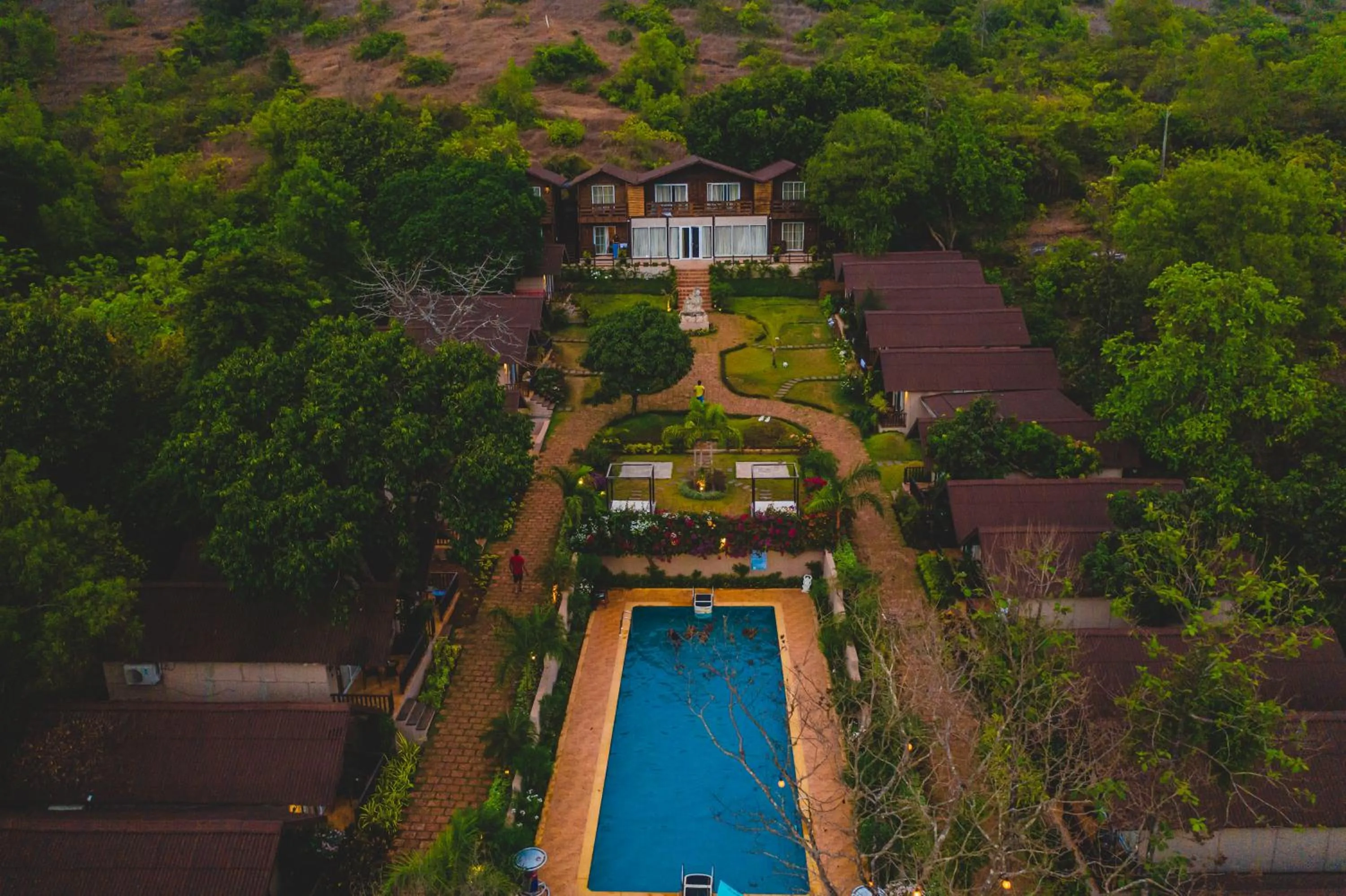 Property building in Stone Wood Resort, Mandrem