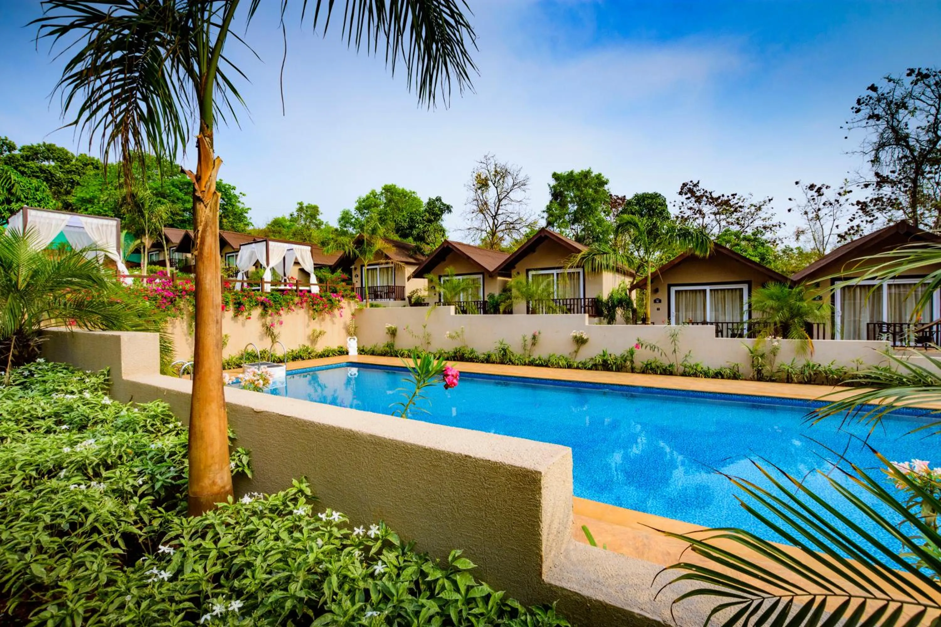 Property building in Stone Wood Resort, Mandrem