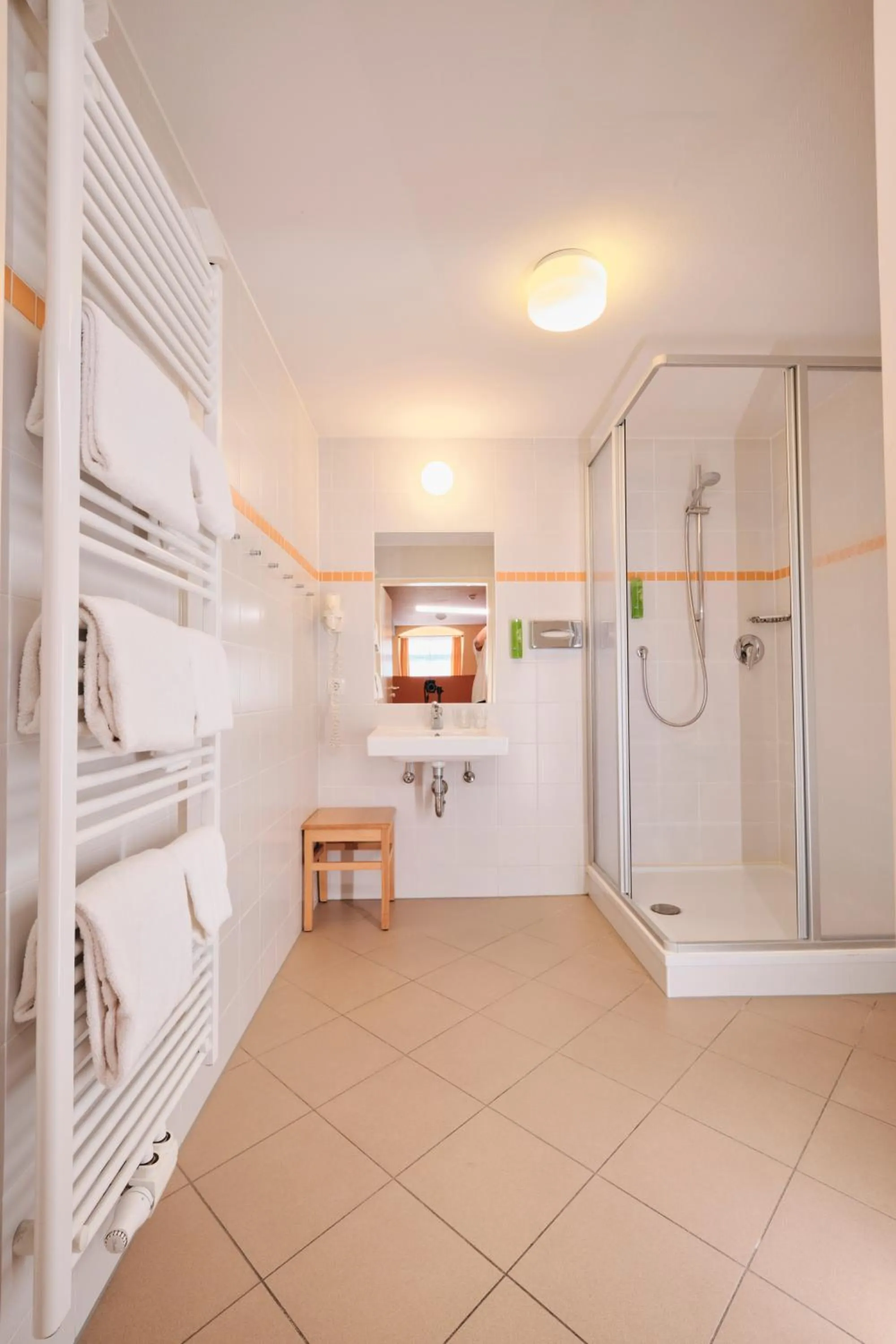 Shower in JUFA Hotel Meersburg am Bodensee