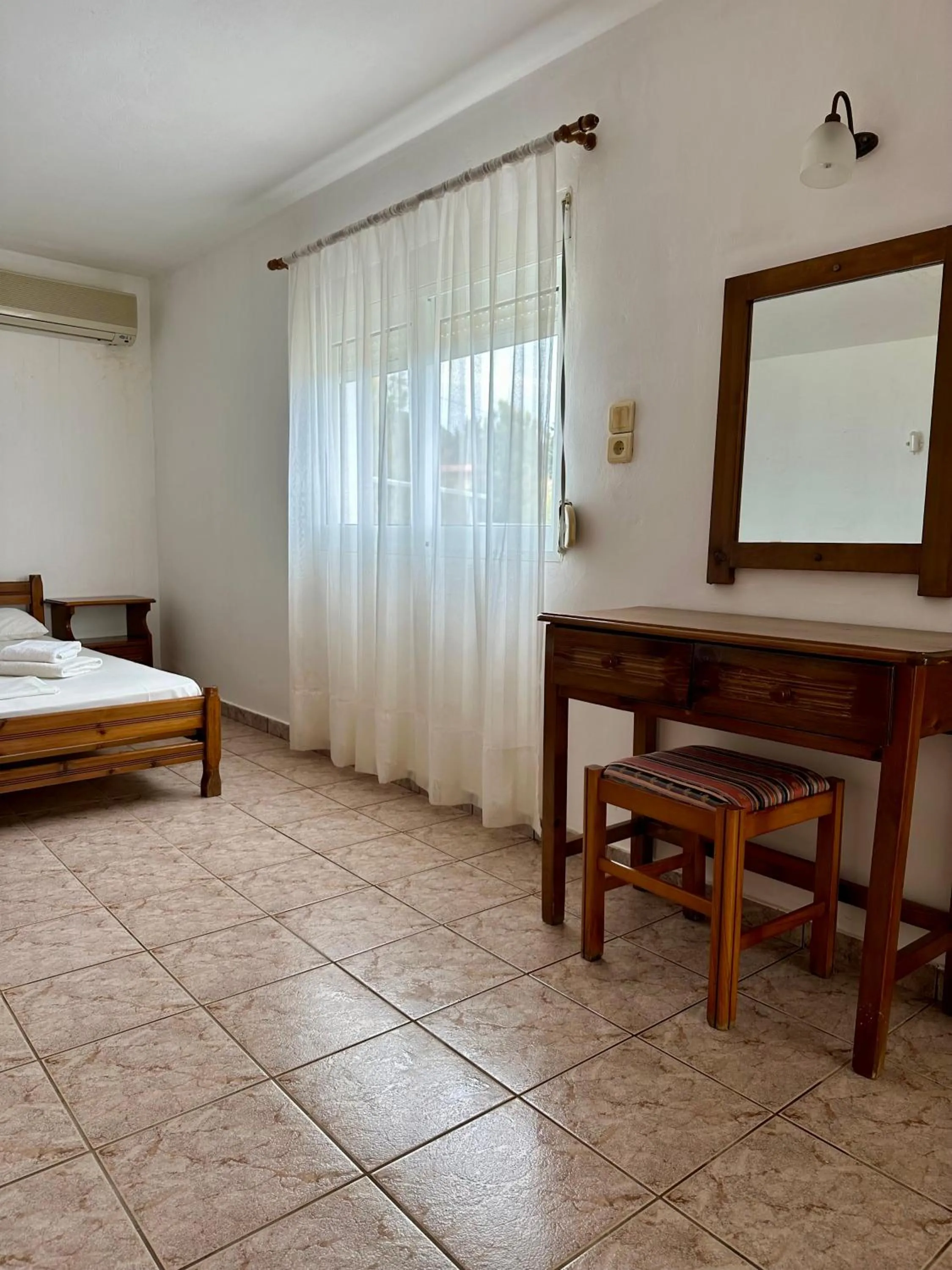 Bed in Sfinias Apartments