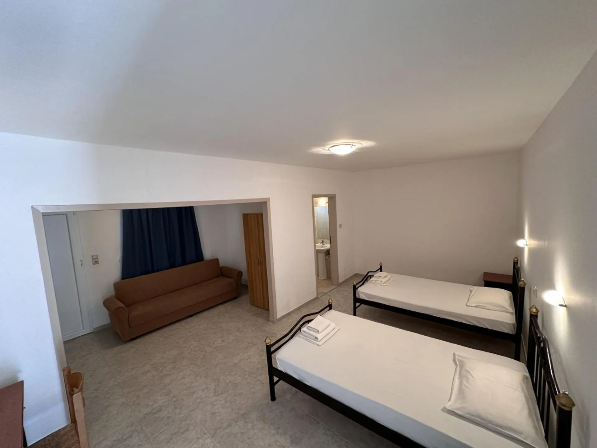 Bed in Sfinias Apartments