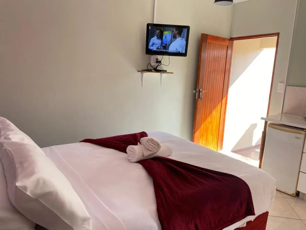 Bed in Emampingeni lodge Bed in Emampingeni lodge