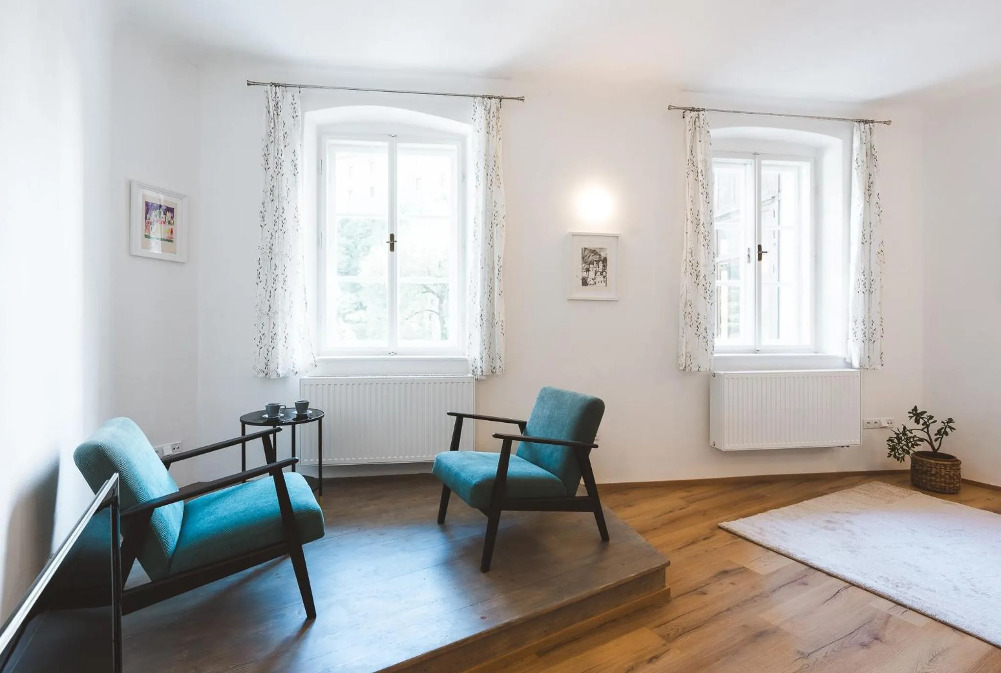 Living room in Downtown Apartments