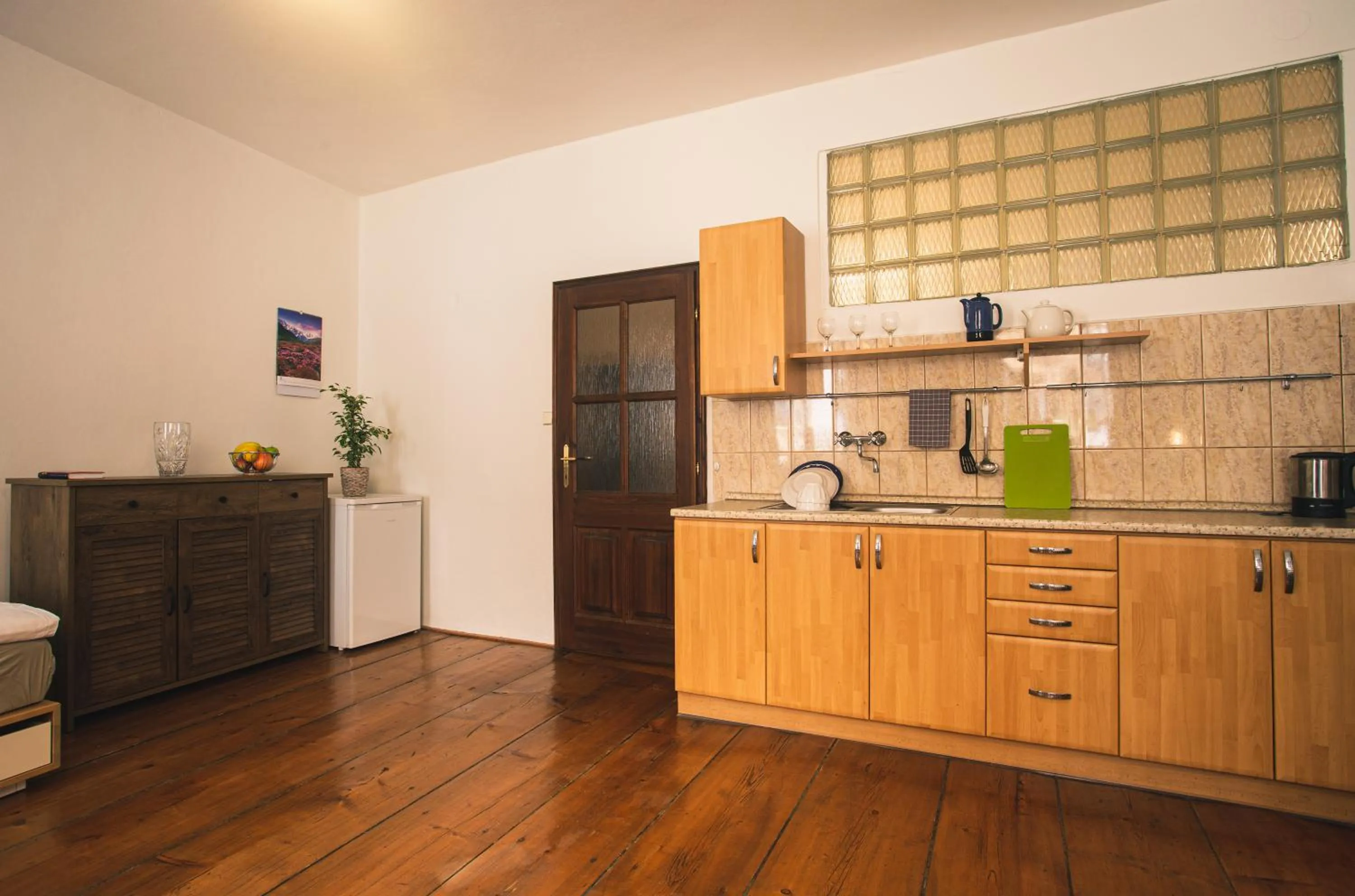 Kitchen or kitchenette in Downtown Apartments