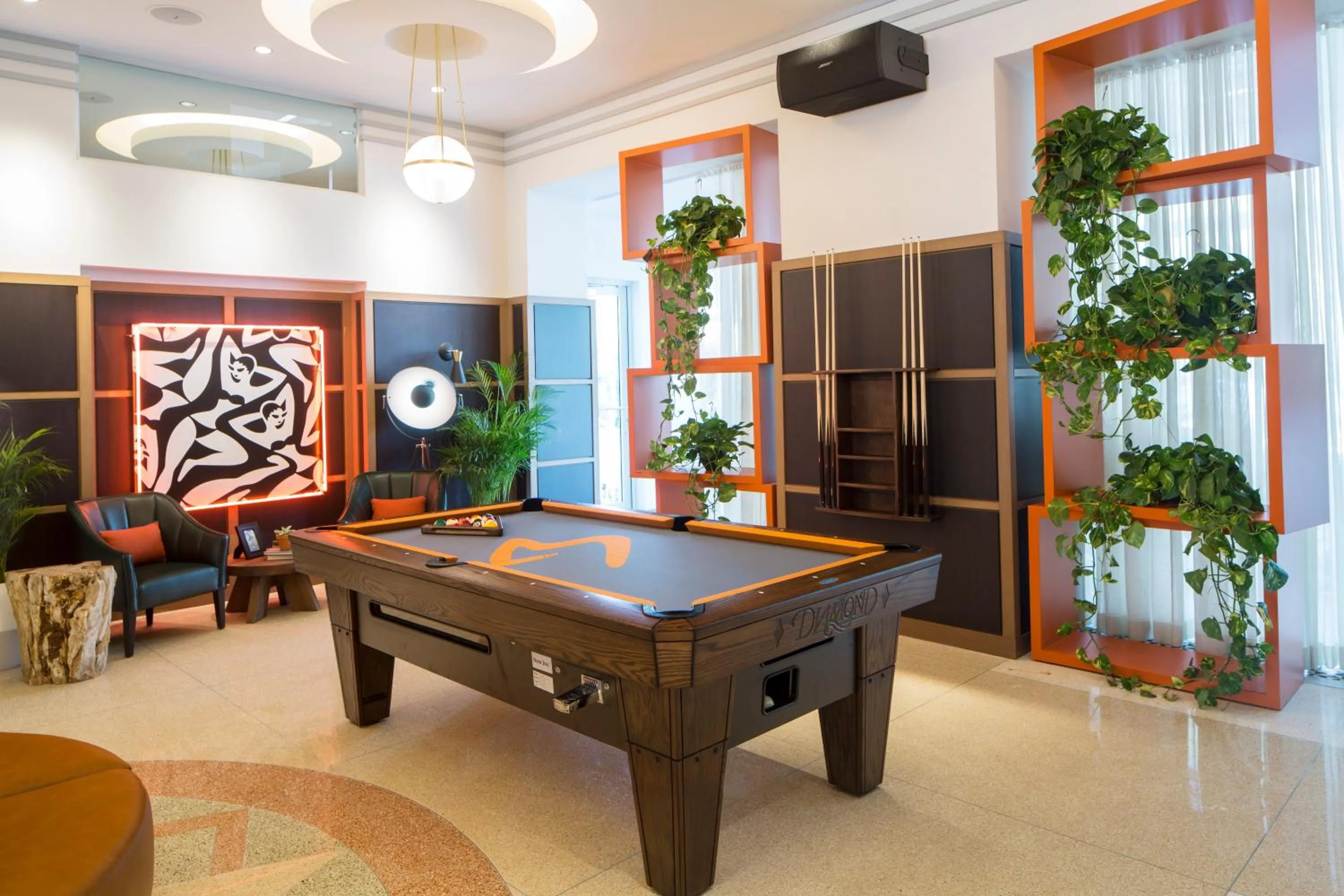 Living room in Generator Miami