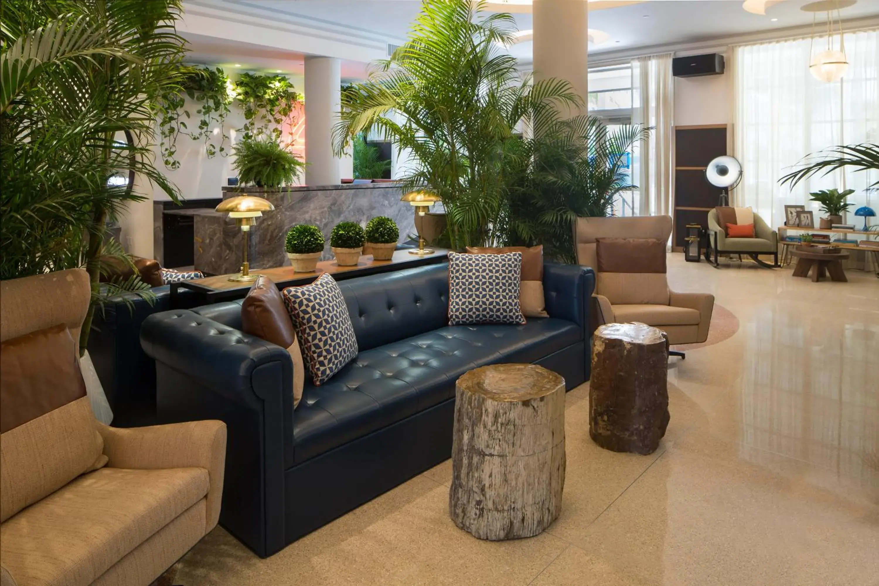 Lobby or reception in Generator Miami Lobby or reception in Generator Miami