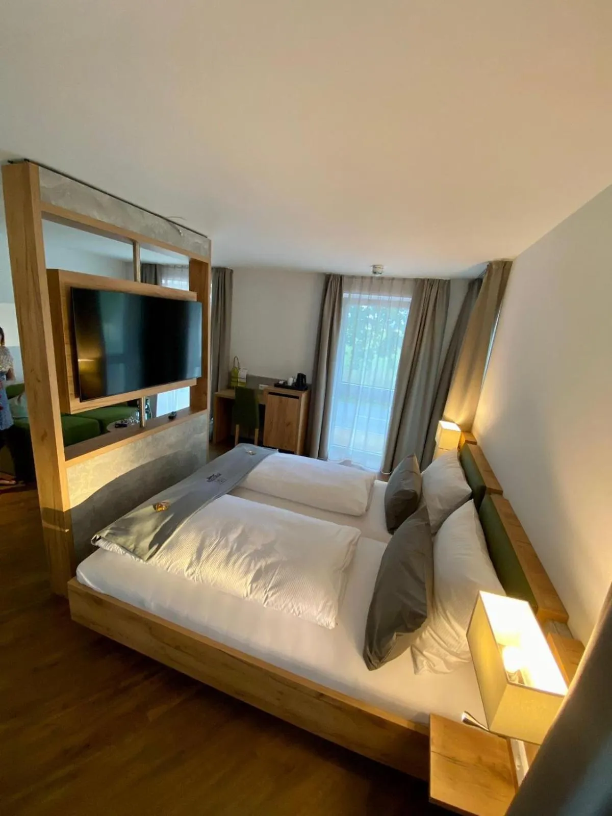 Bed in Hotel Knotenpunkt