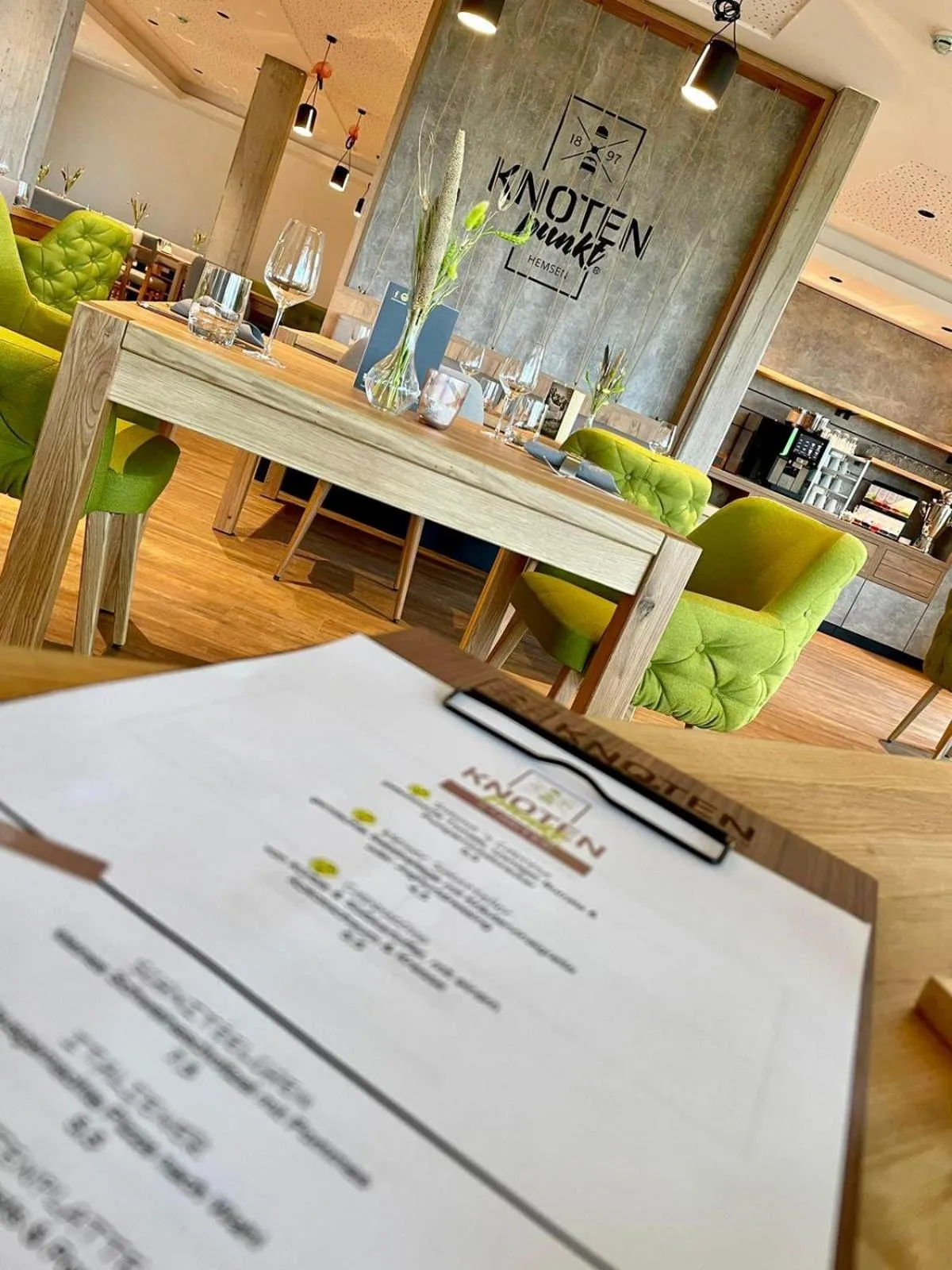 Restaurant/places to eat in Hotel Knotenpunkt