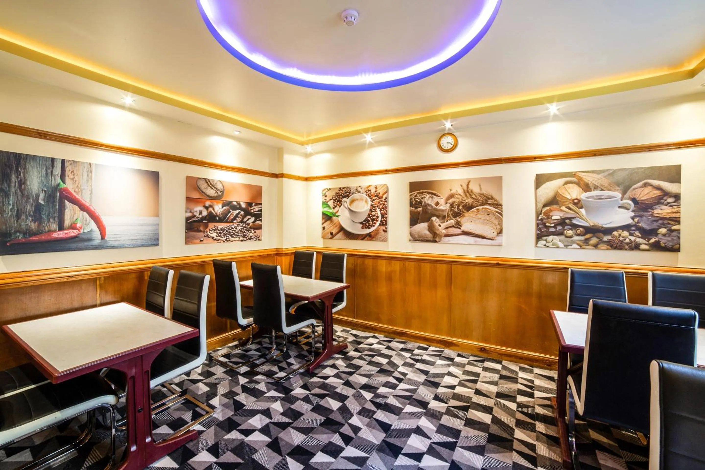 Dining area in Vegas Hotel