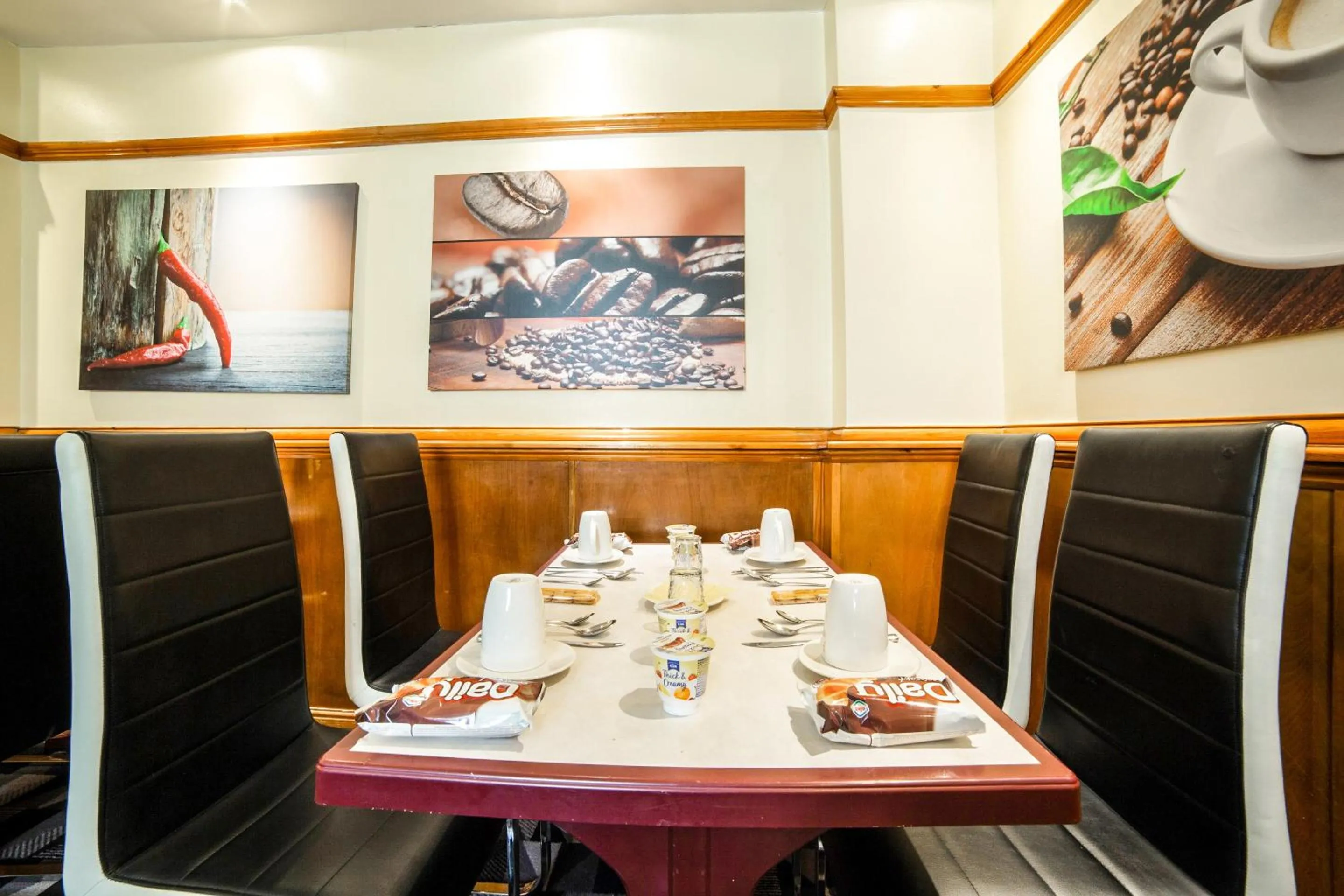 Dining area in Vegas Hotel