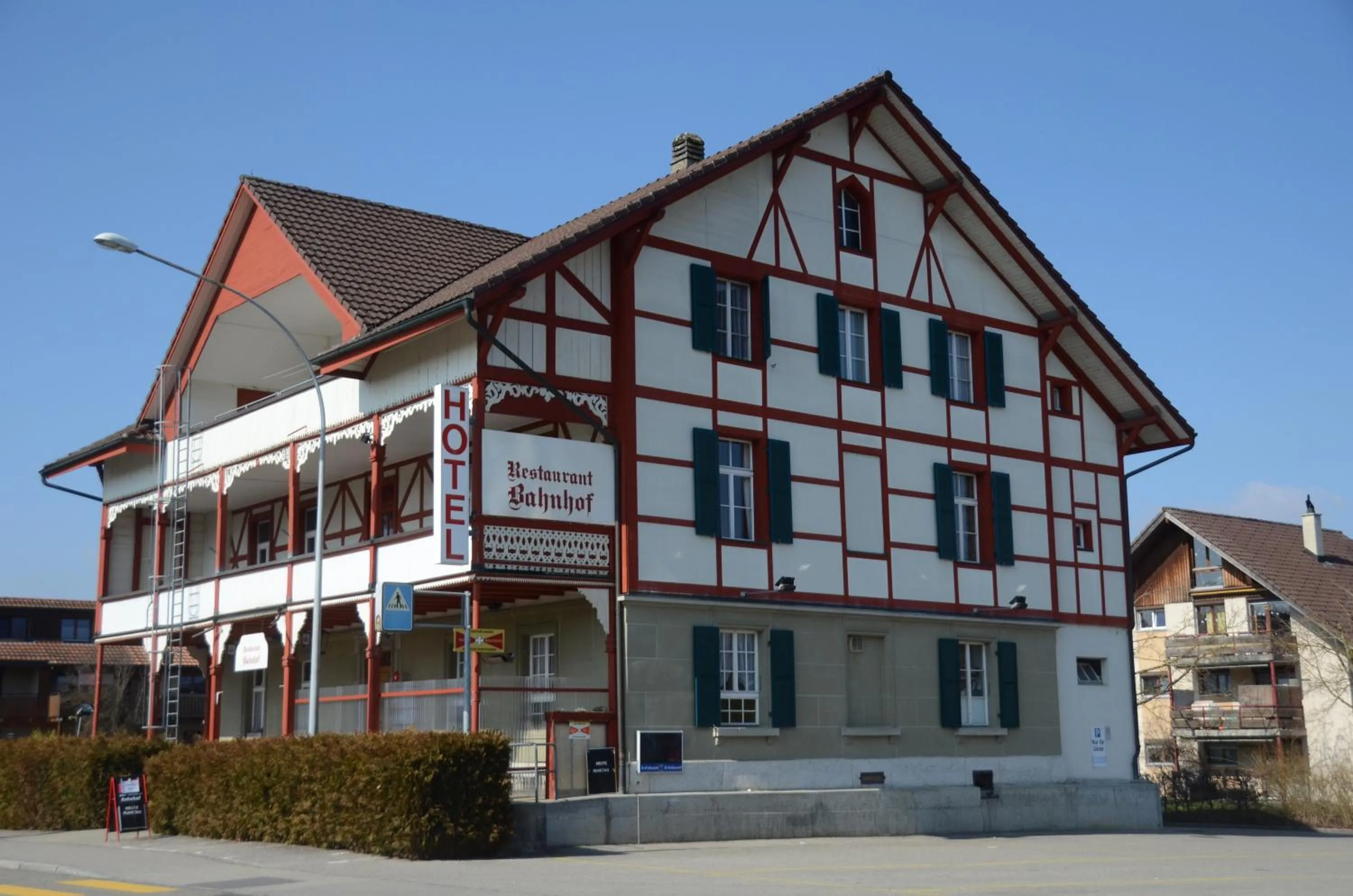 Property building in Hotel Restaurant Bahnhof