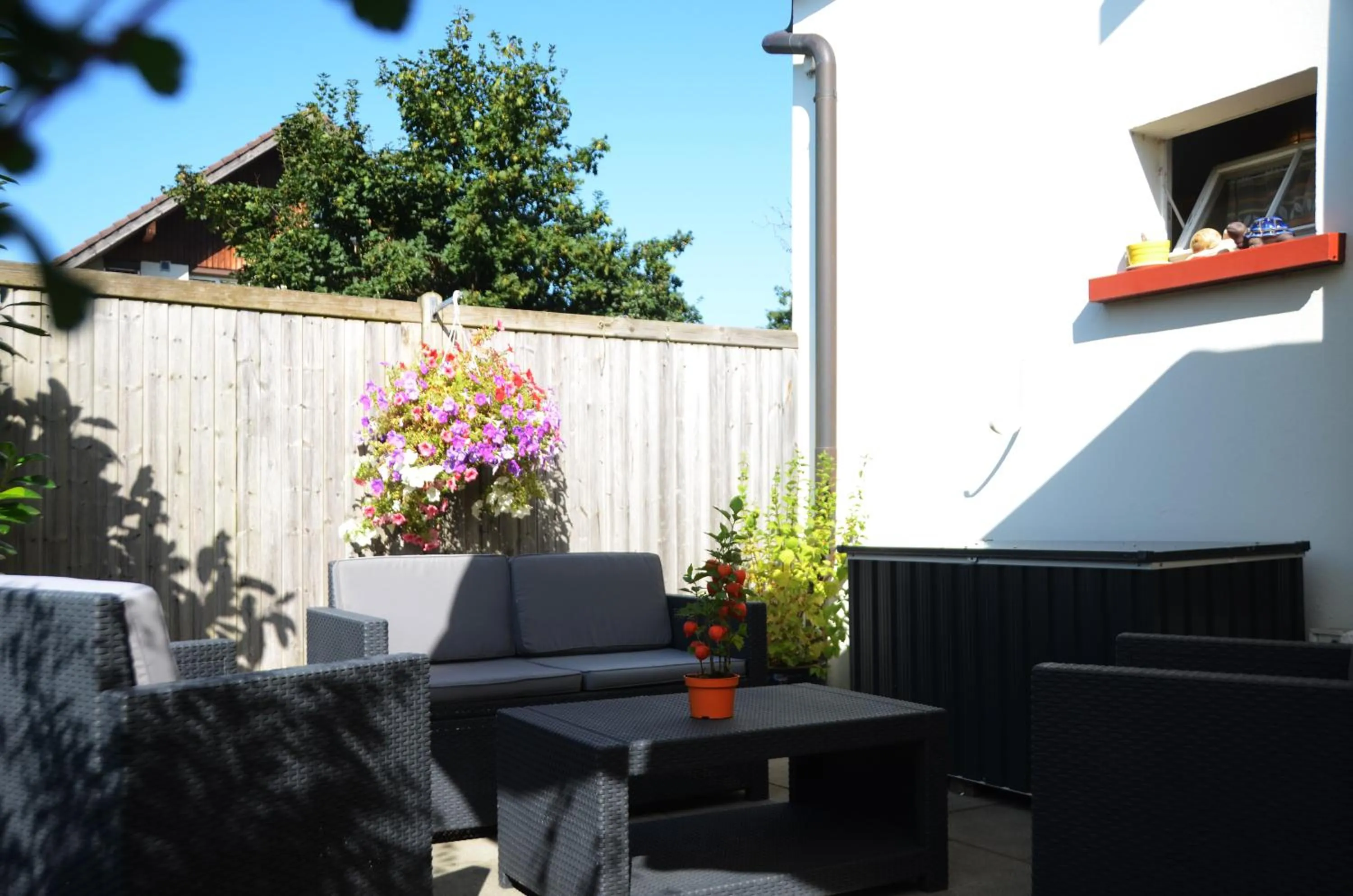 Garden in Hotel Restaurant Bahnhof