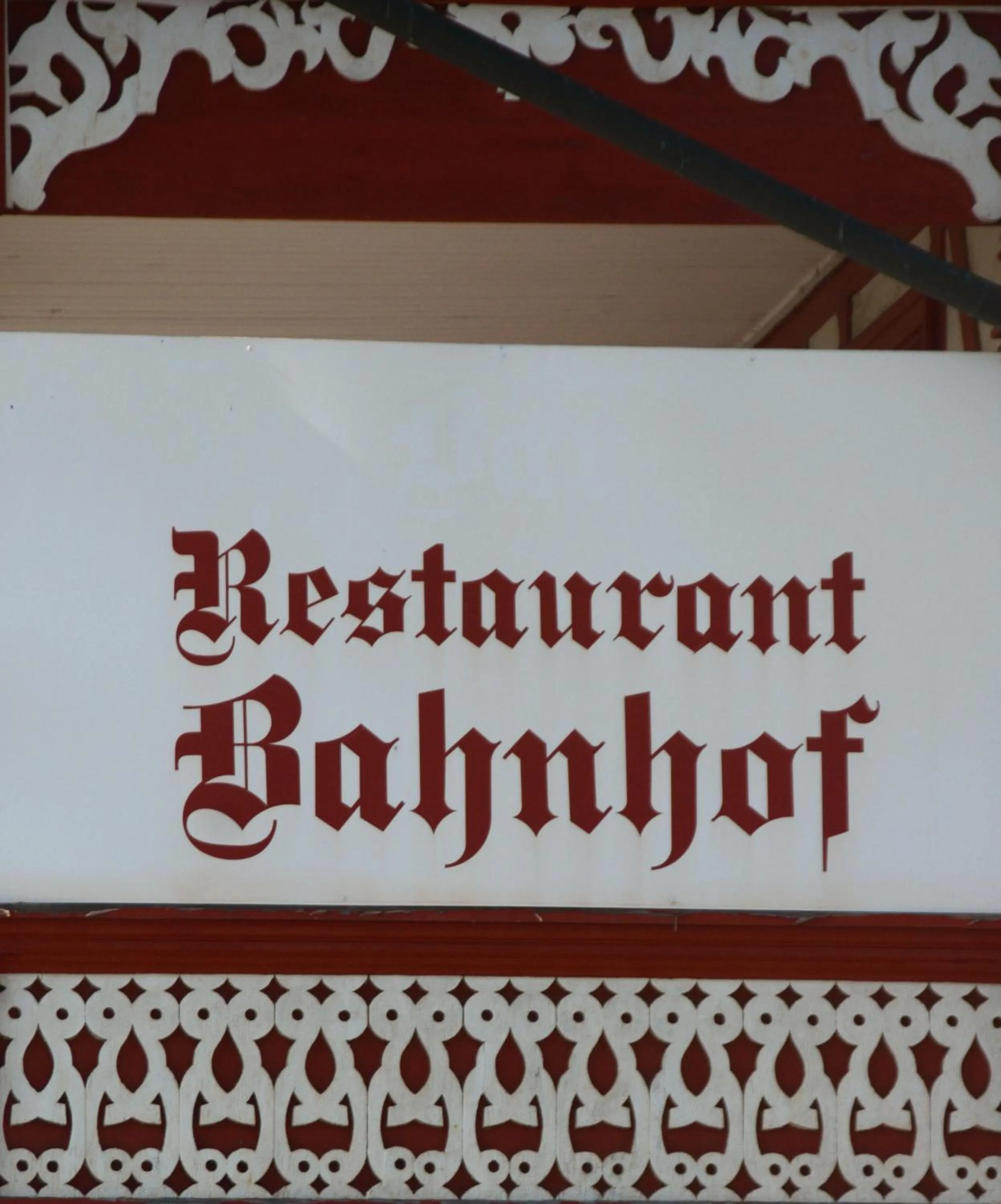 Property logo or sign in Hotel Restaurant Bahnhof