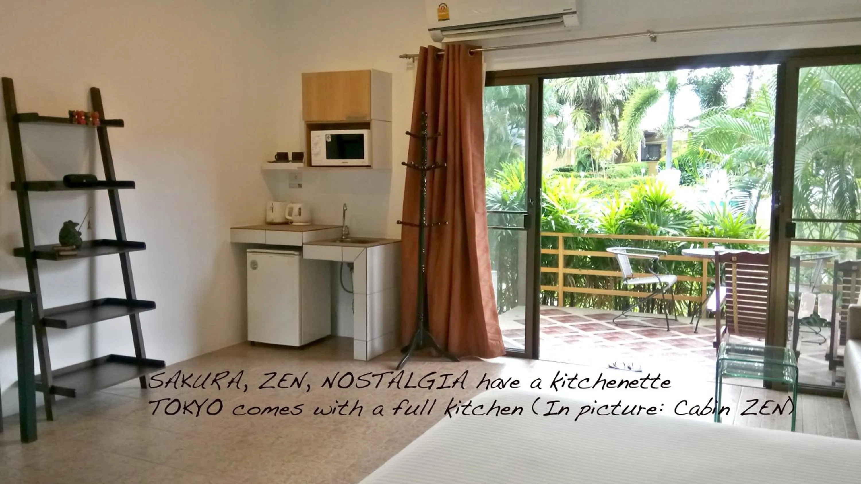 Patio in Escape-Cabins