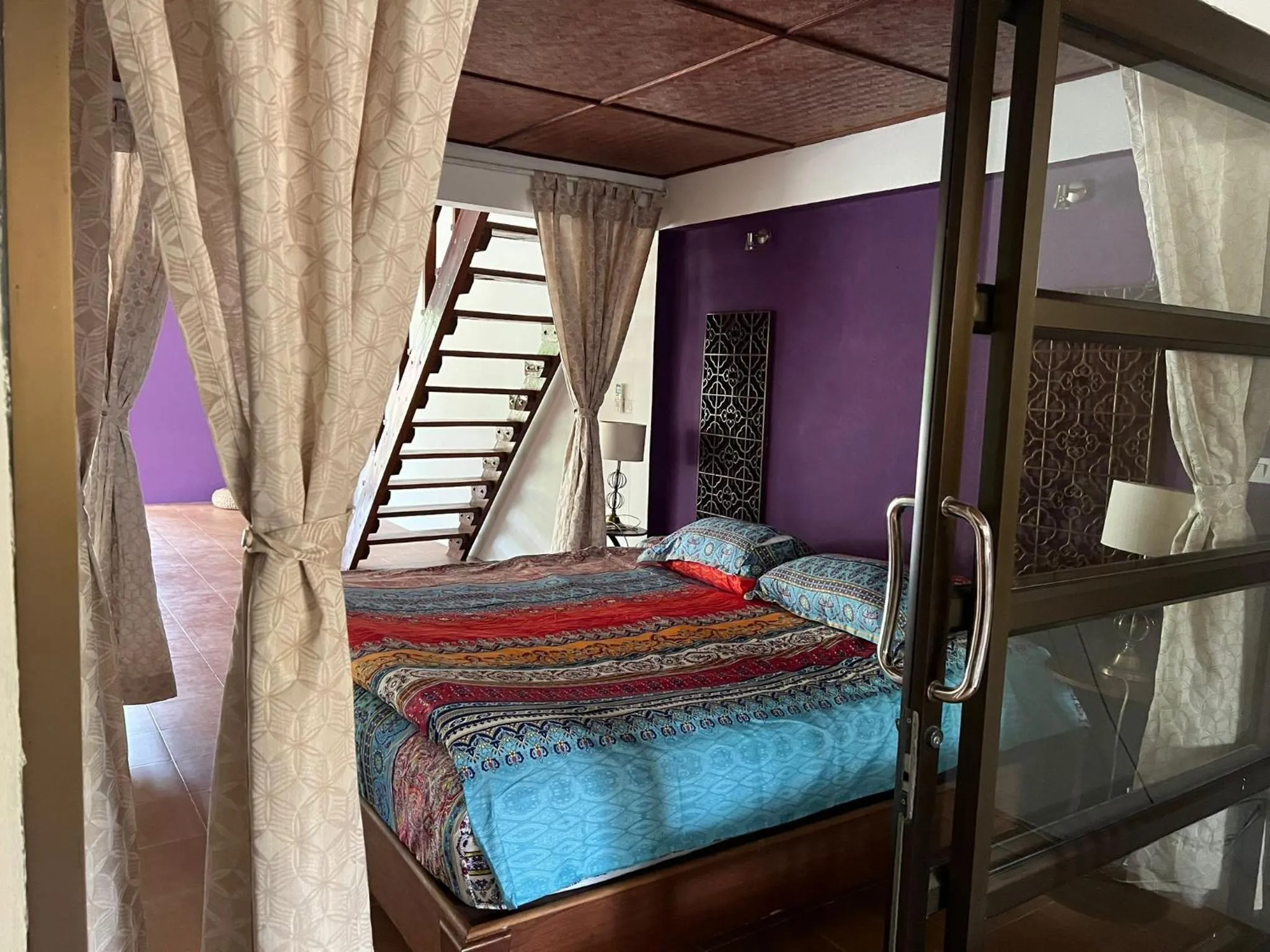 Bedroom, Bed in Escape-Cabins