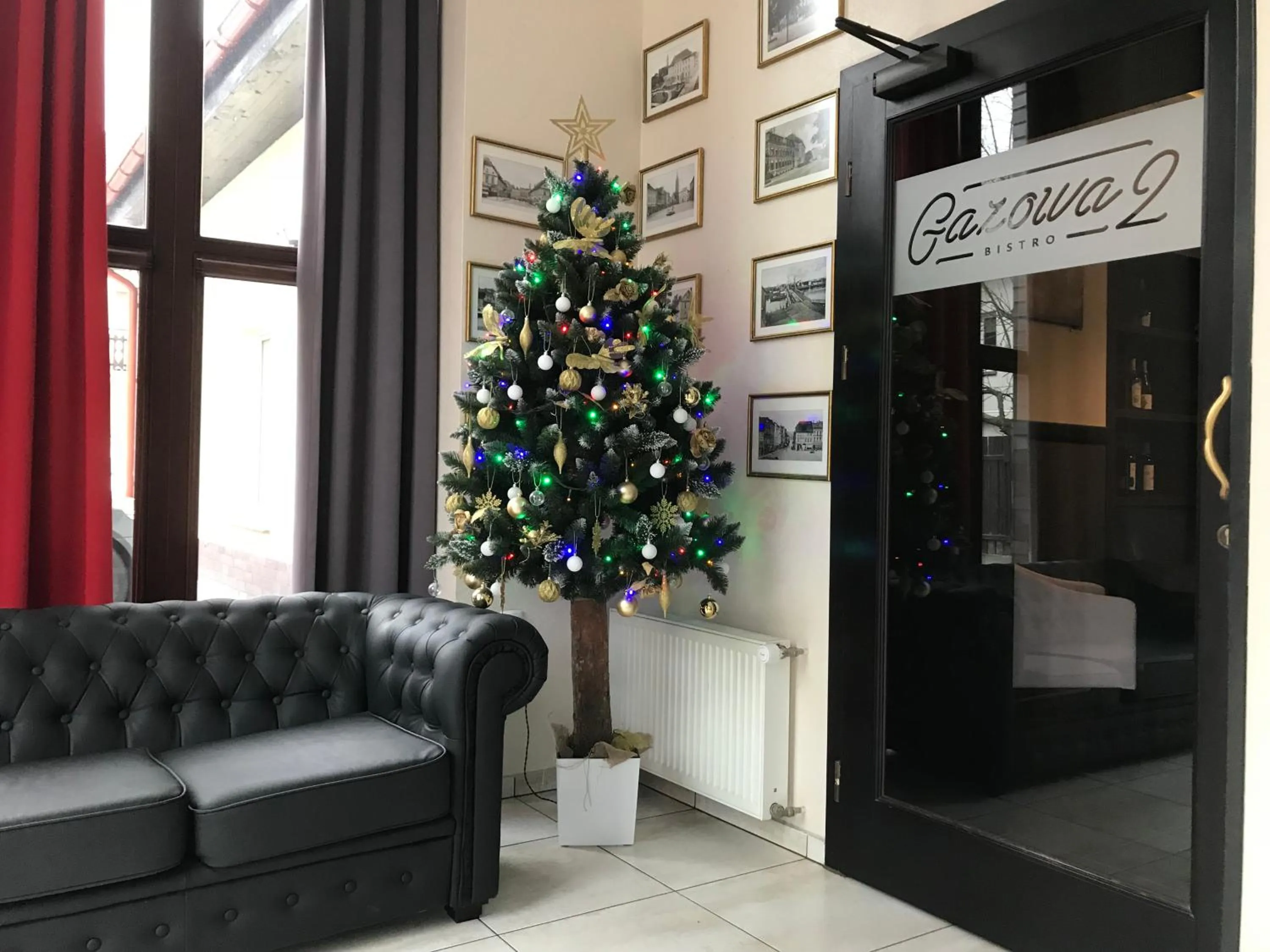 Lobby or reception in Hotel Marta