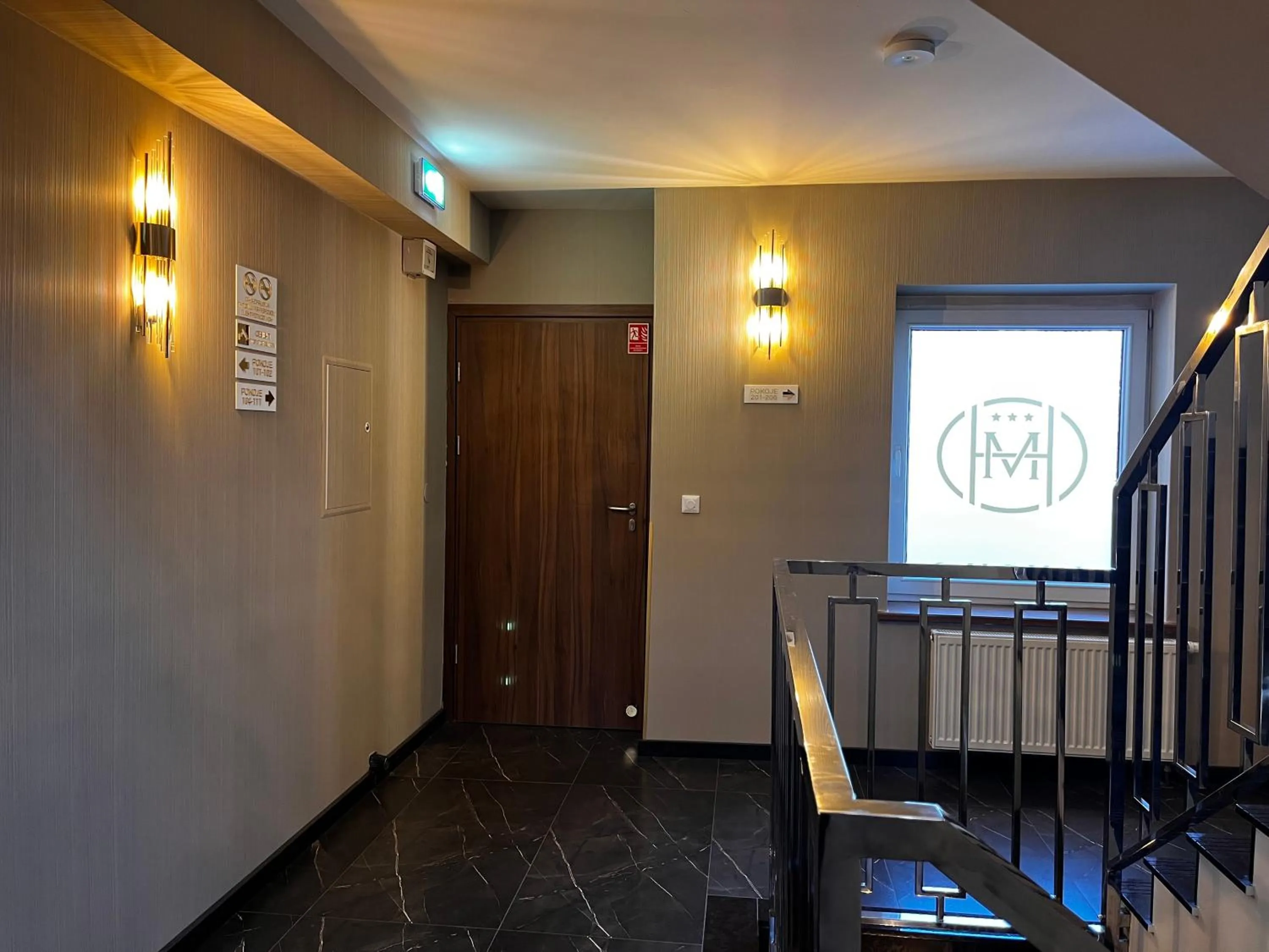 Lobby or reception in Hotel Marta