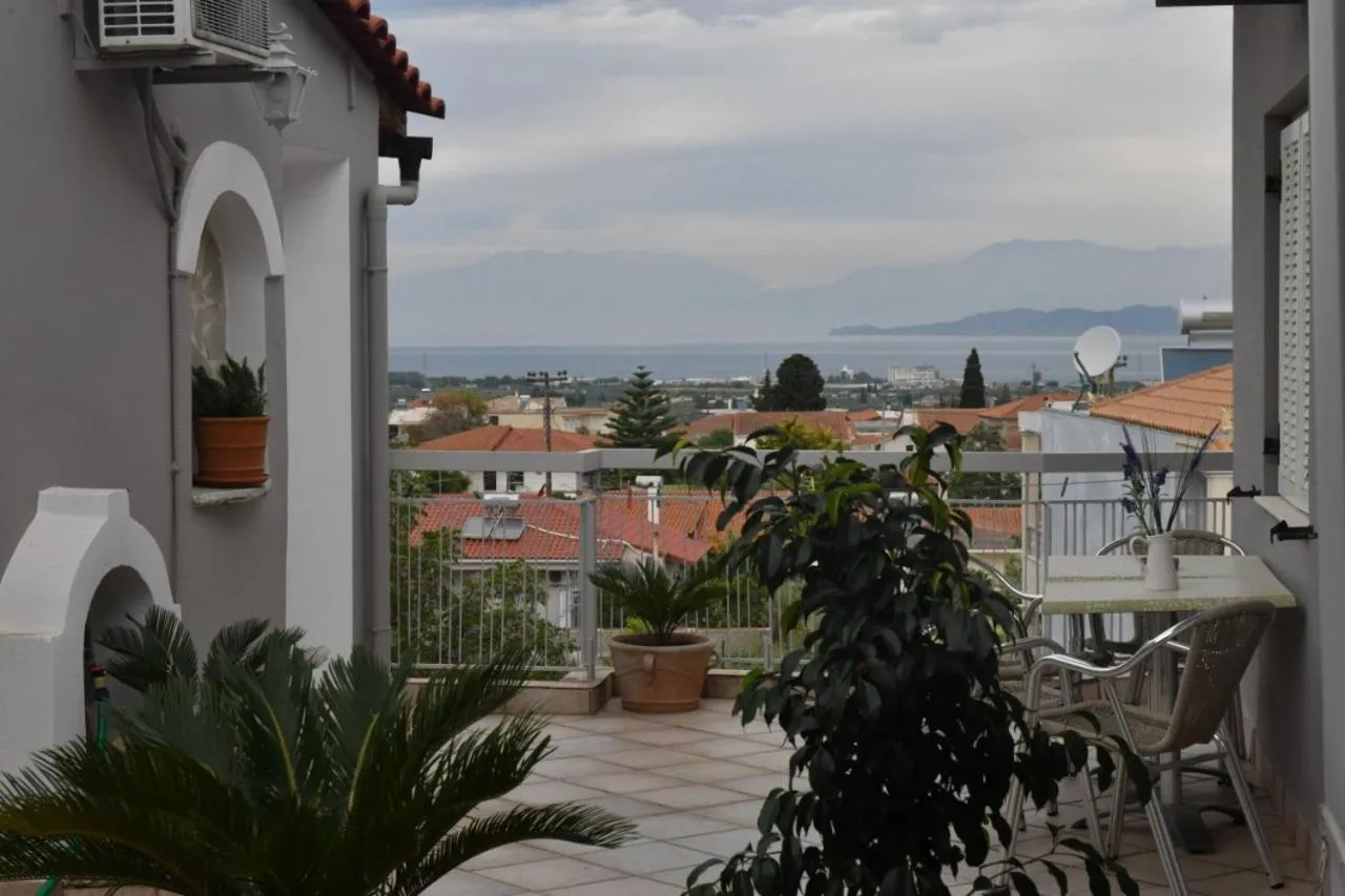 Balcony/Terrace in Tassos Rooms