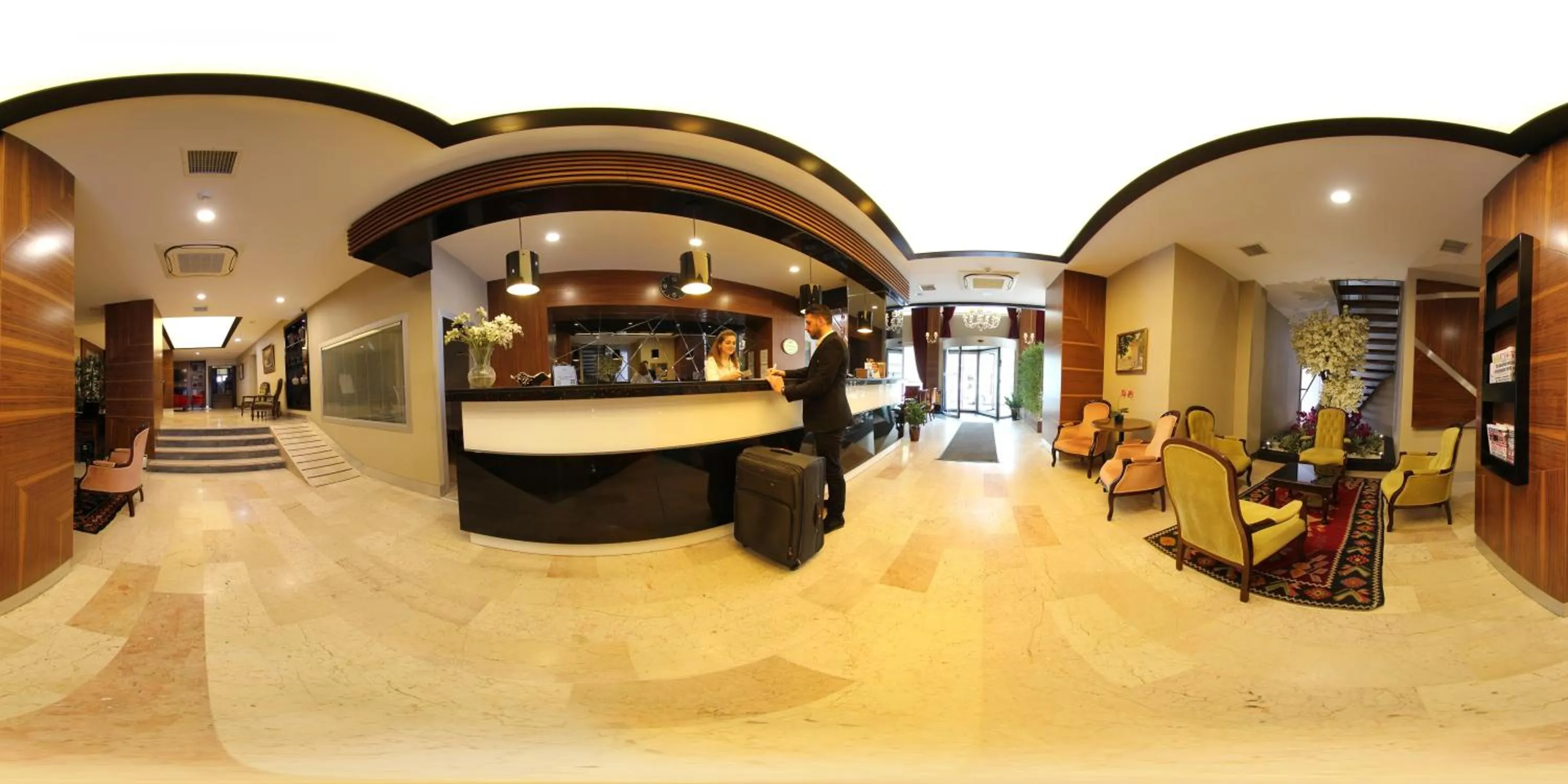 Lobby or reception in Sapci Prestige Hotel