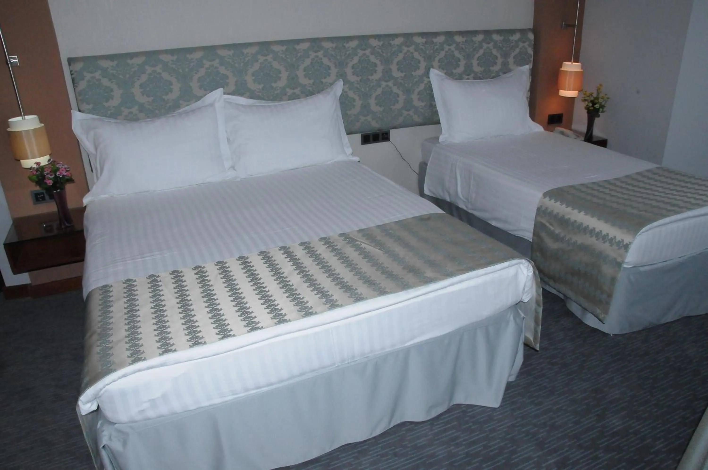 Bed in Sapci Prestige Hotel