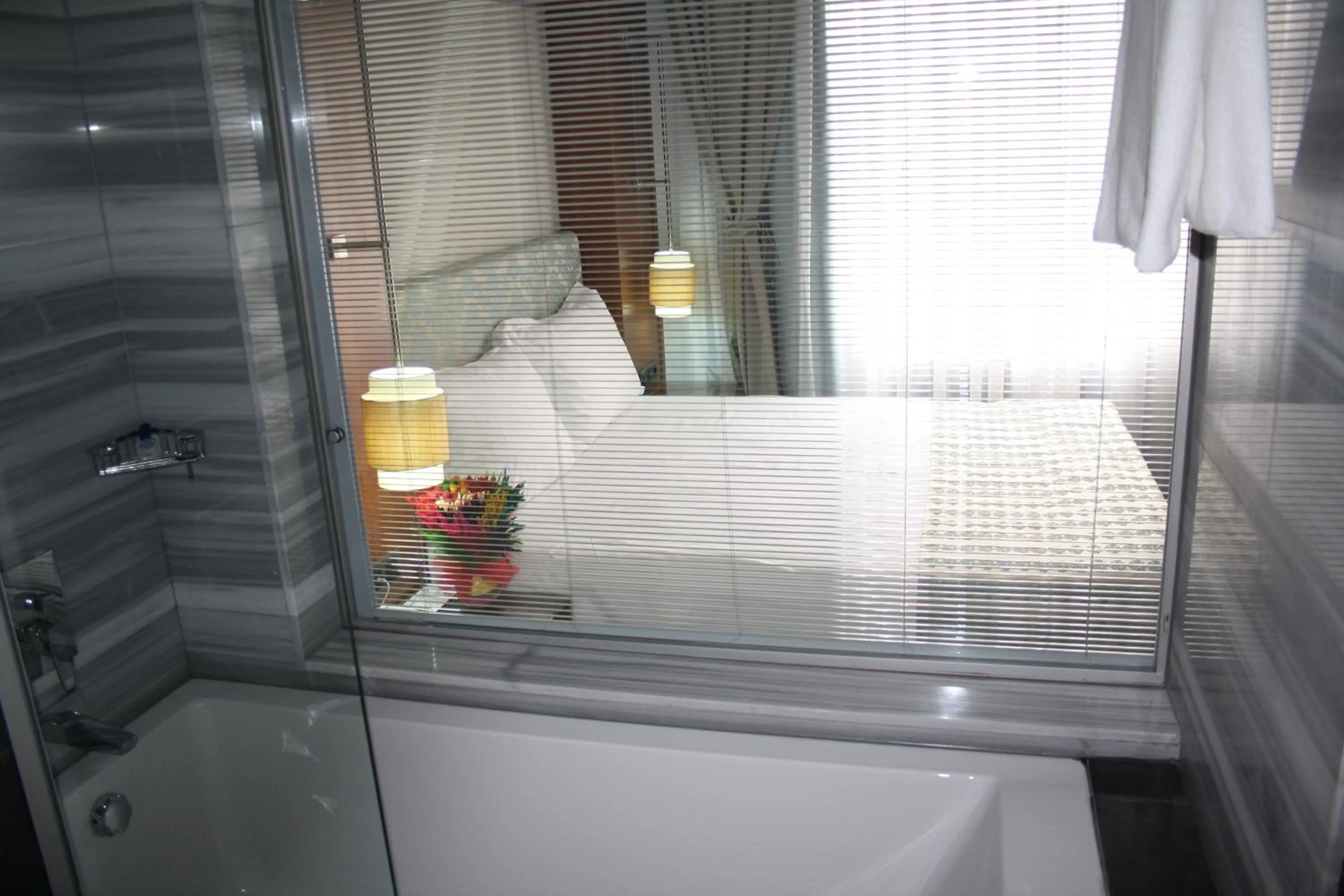 Bed in Sapci Prestige Hotel