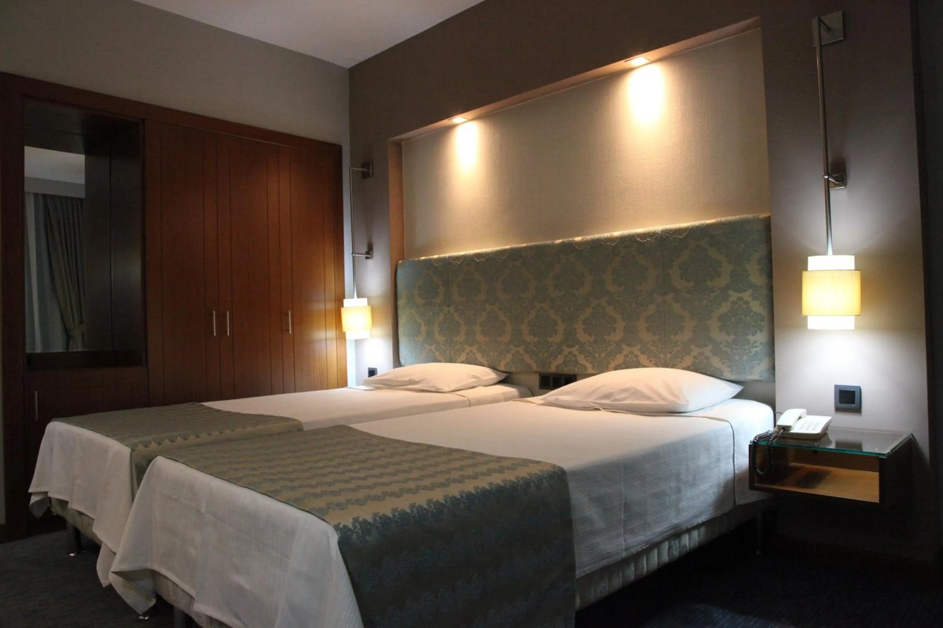 Bed in Sapci Prestige Hotel