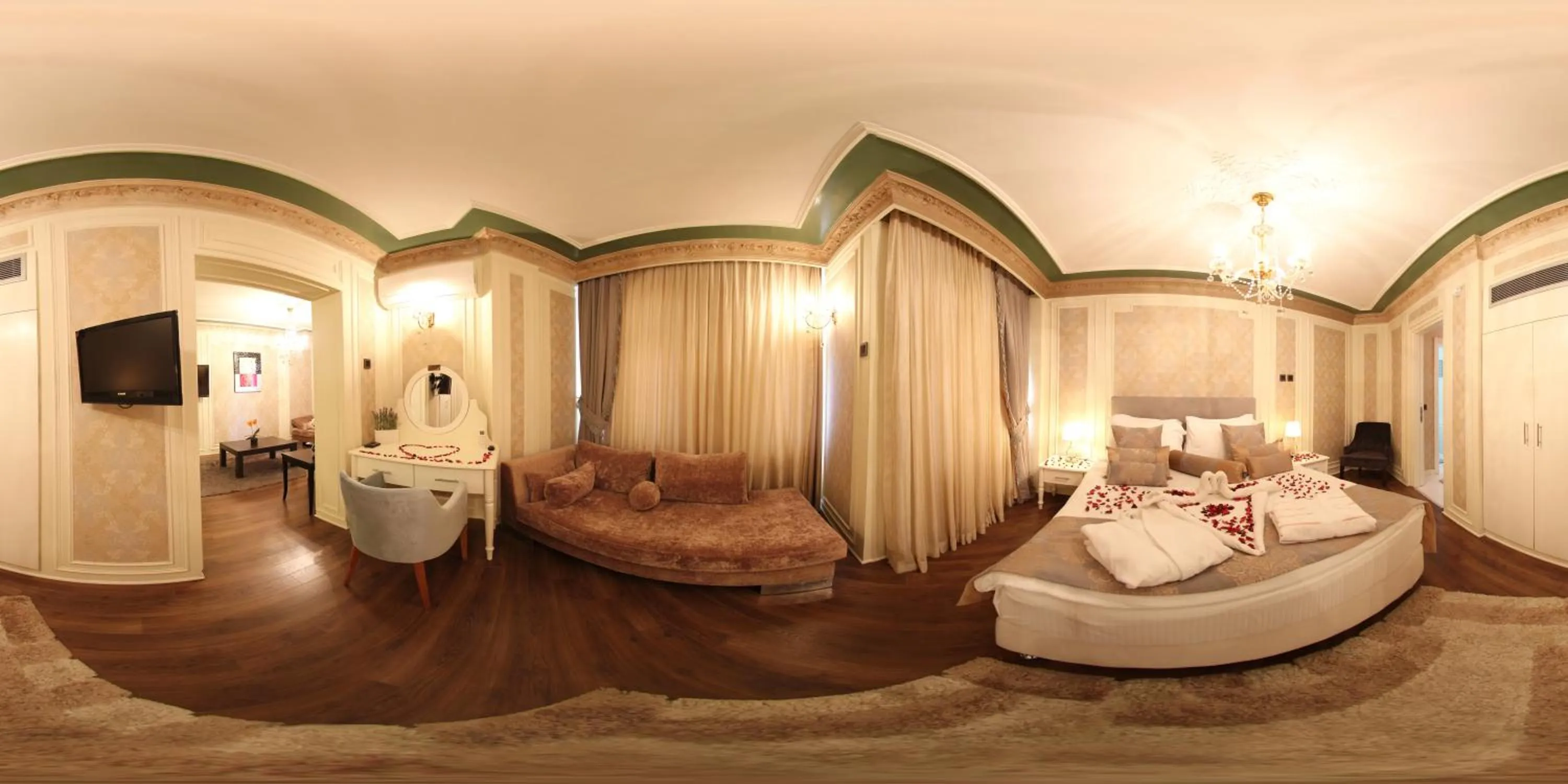 Bed in Sapci Prestige Hotel