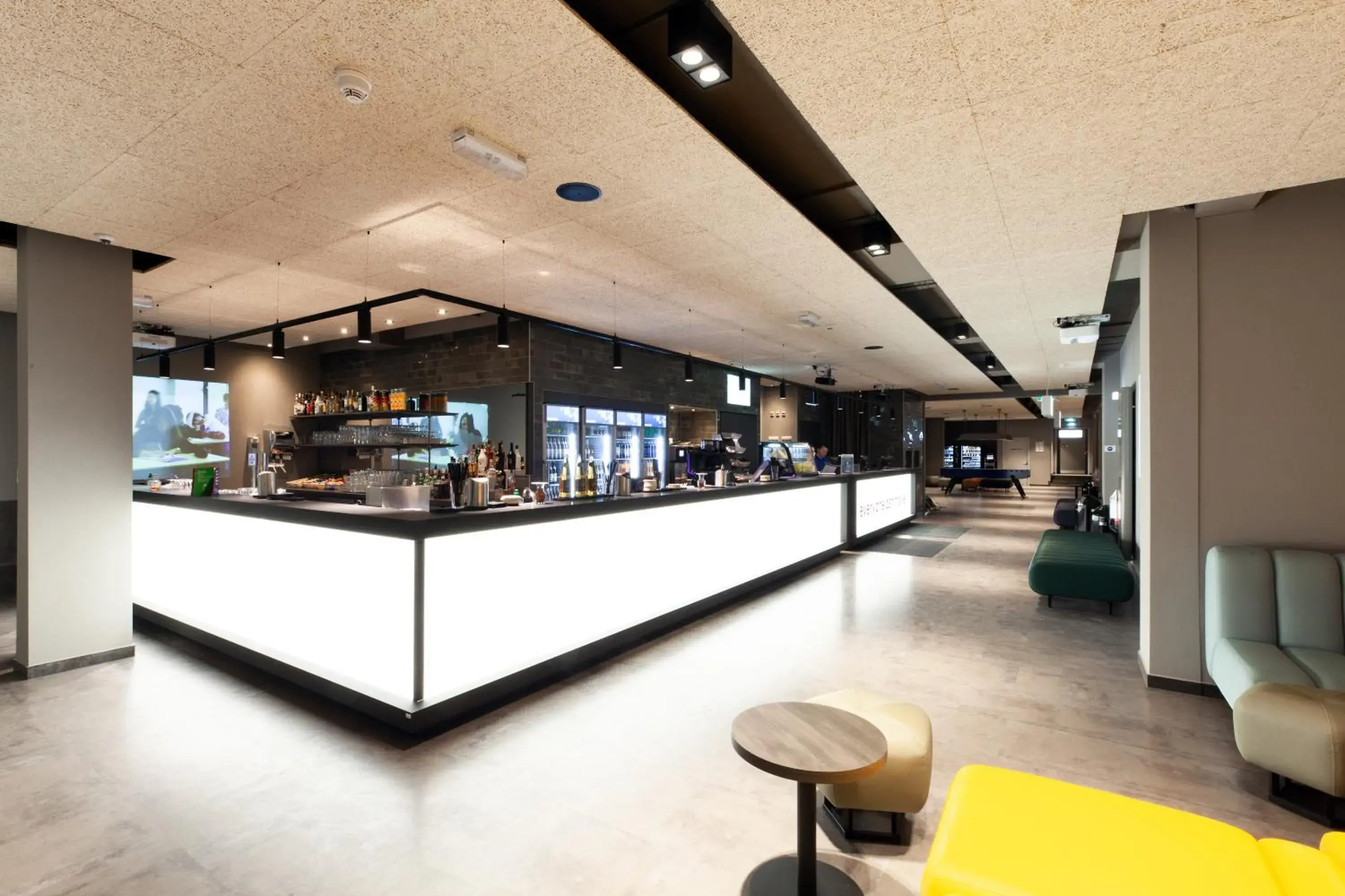 Lobby or reception in a&o Frankfurt Ostend Lobby or reception in a&o Frankfurt Ostend