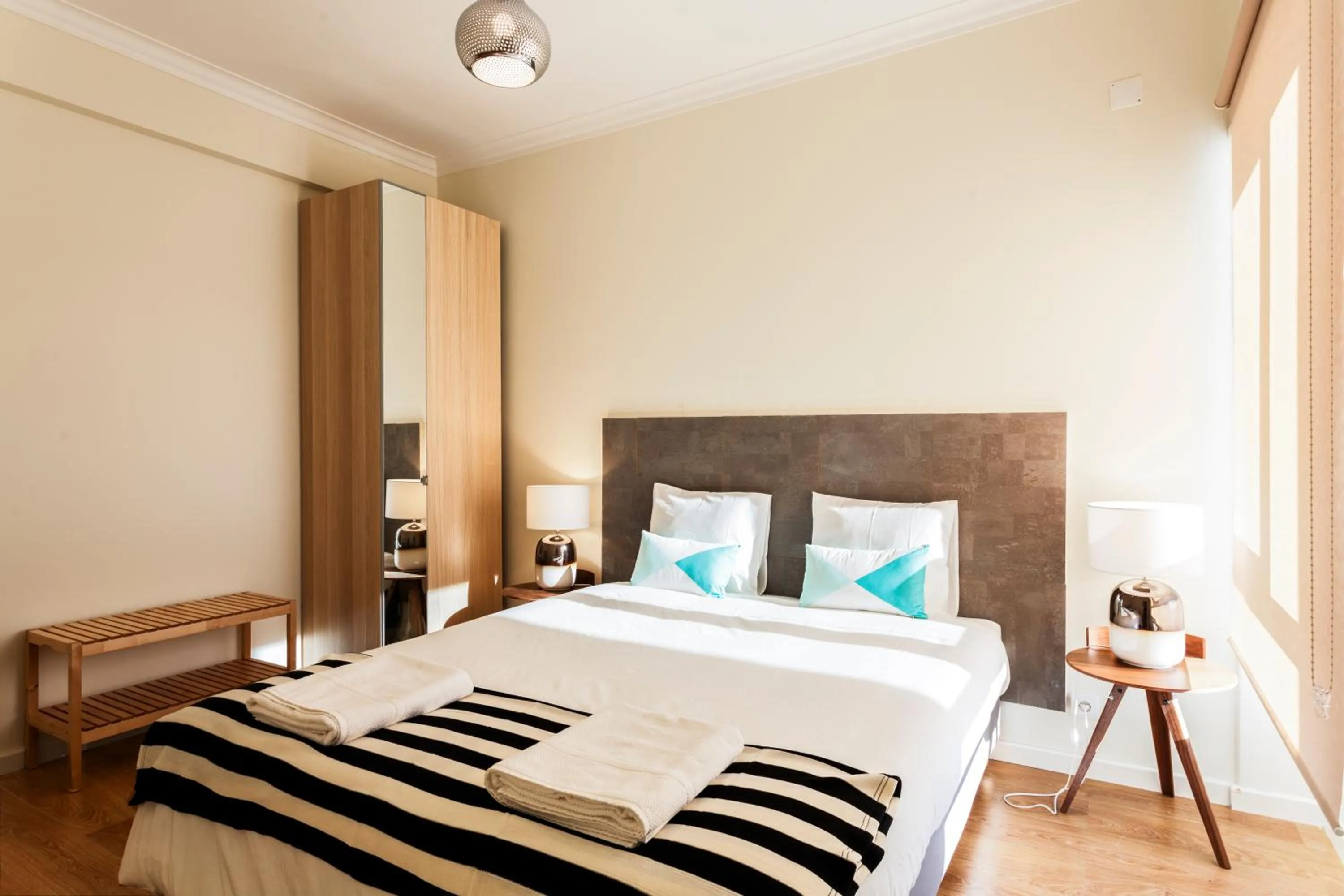Bedroom, Bed in WHome | Anjos Premium Apartment #8