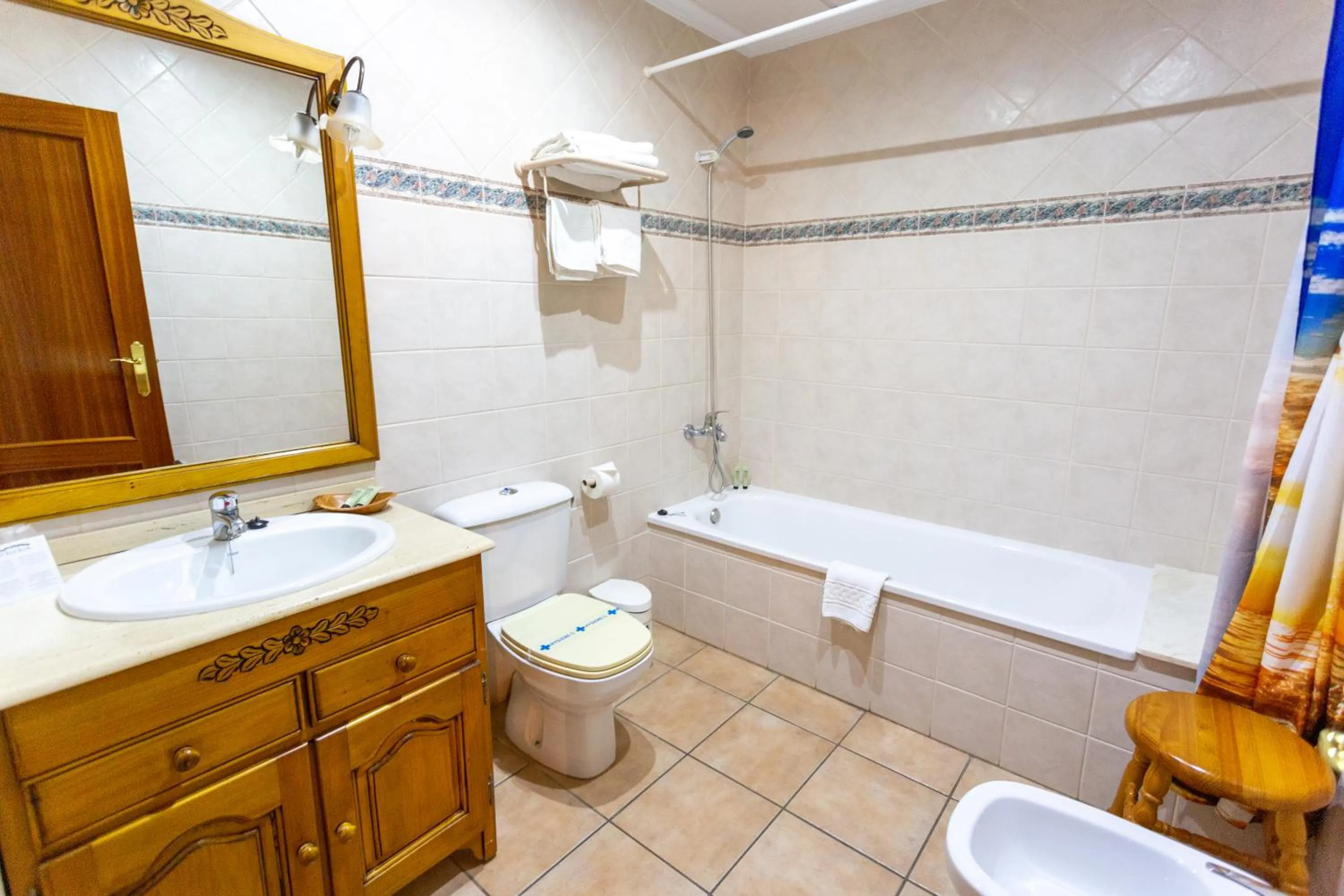 Bathroom in Hotel Rural Serrella