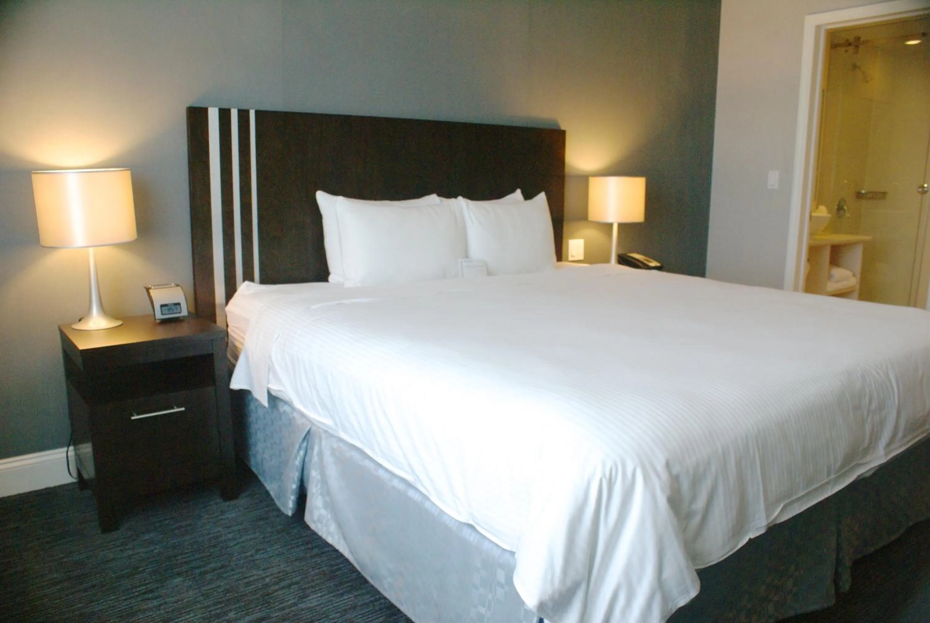 Bed in Wyndham Garden Long Island City