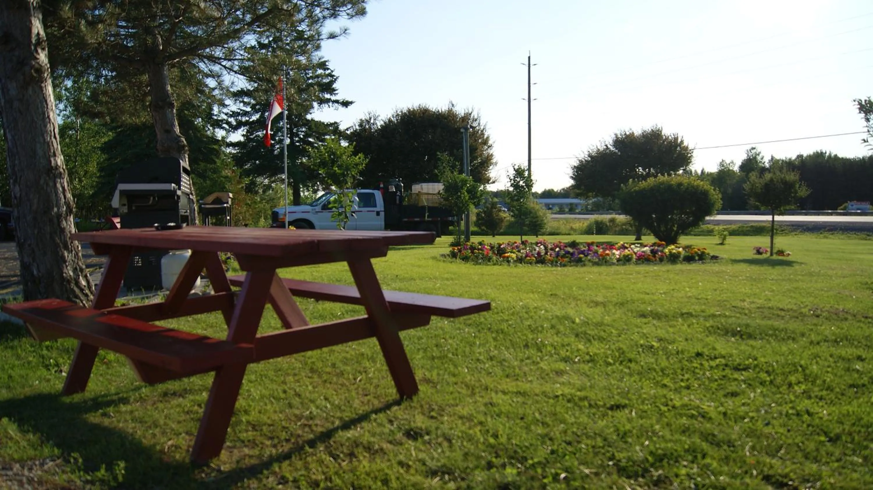 Area and facilities in Blue Jay Motel