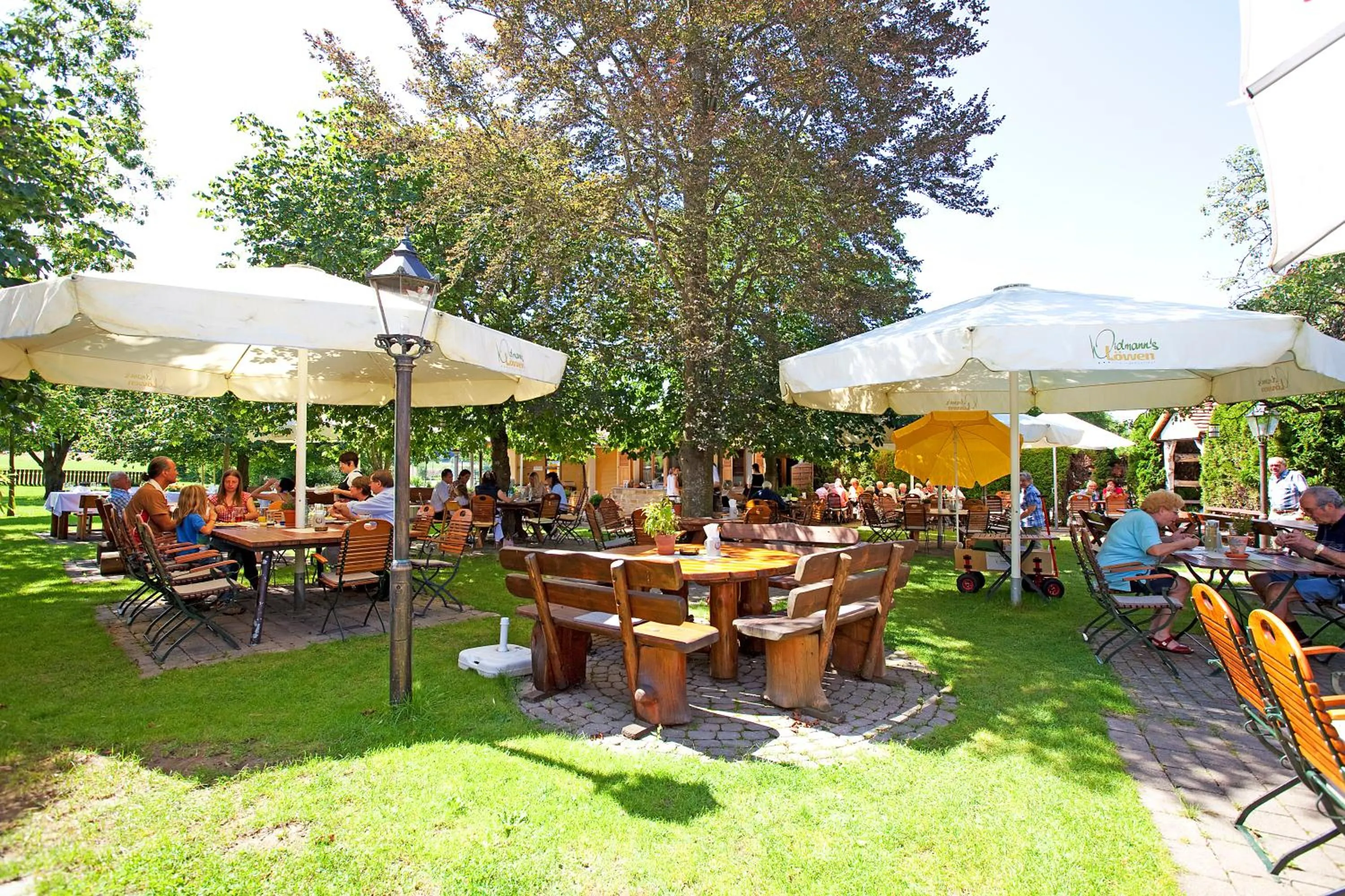 Garden in Widmann's Löwen