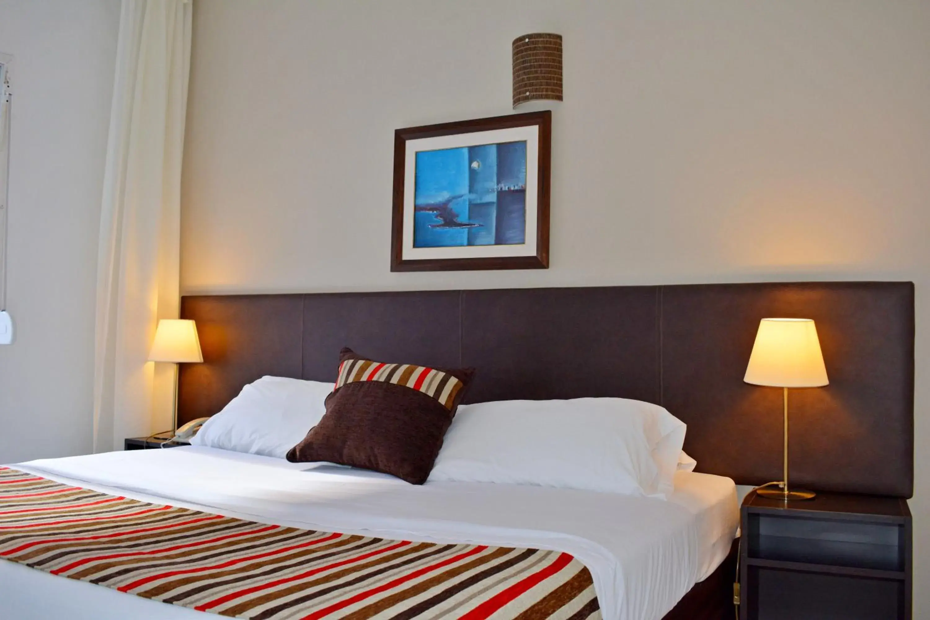 Bed in De la Plaza Hotel Bed in De la Plaza Hotel