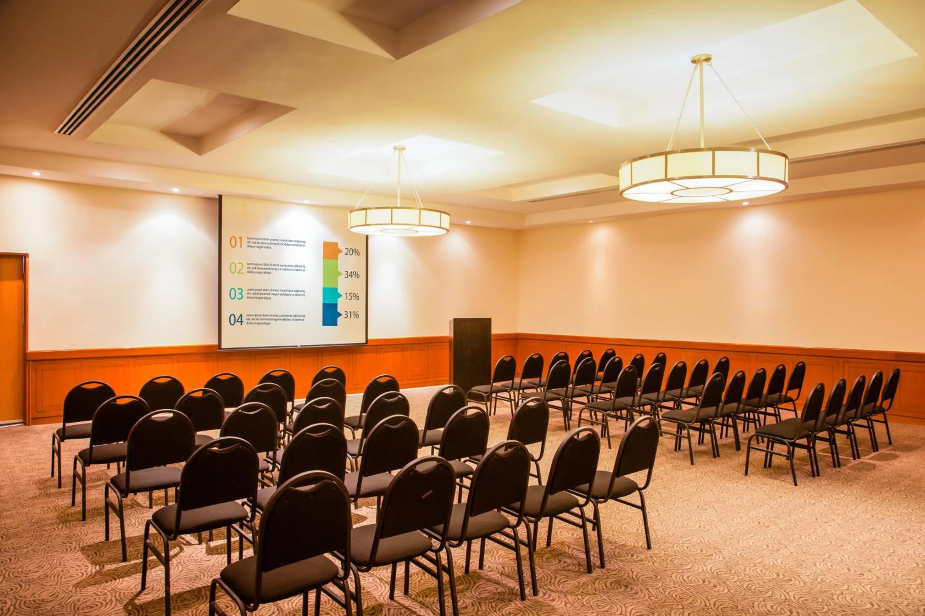 Meeting/conference room in Fiesta Inn Monterrey Fundidora