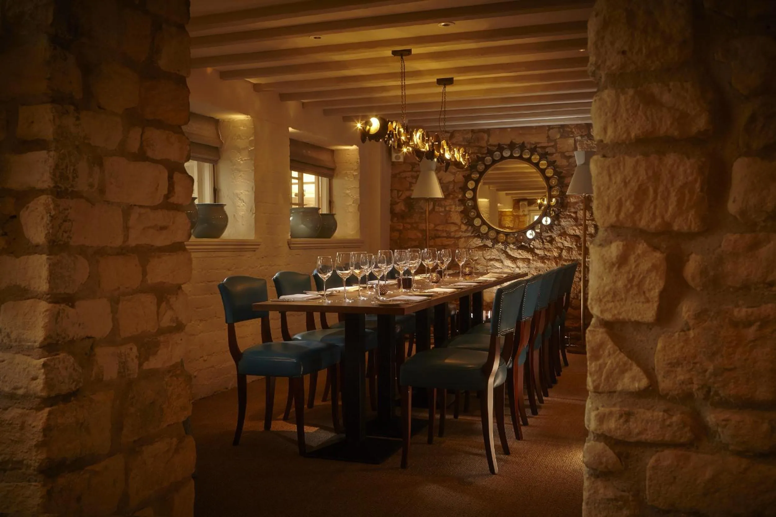 Restaurant/places to eat in Dormy House Hotel