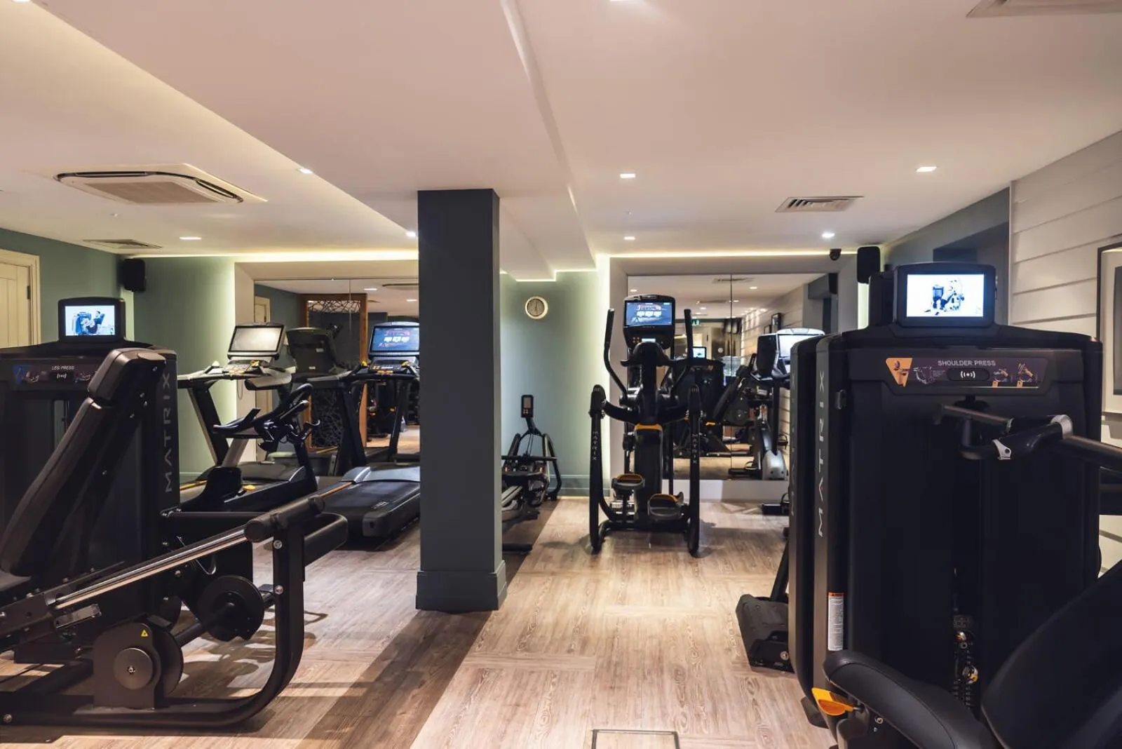 Fitness centre/facilities in Dormy House Hotel