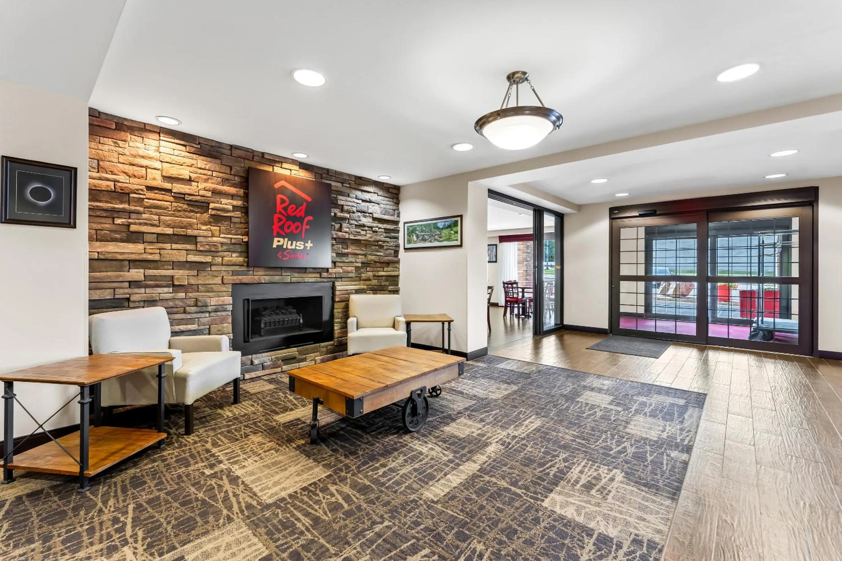 Lobby or reception in Red Roof Inn PLUS+ & Suites Malone