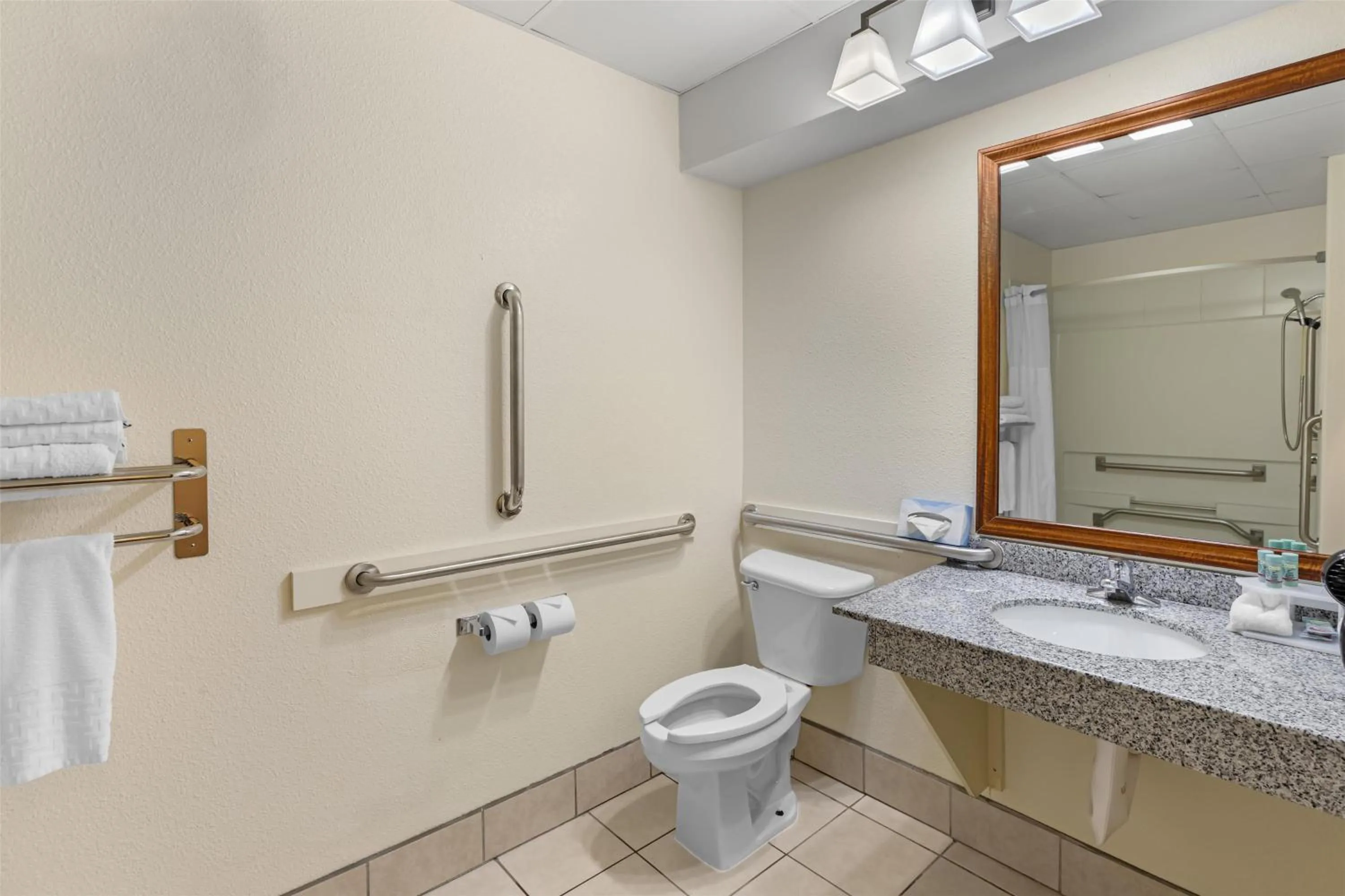 Bathroom in Best Western Firestone Inn & Suites