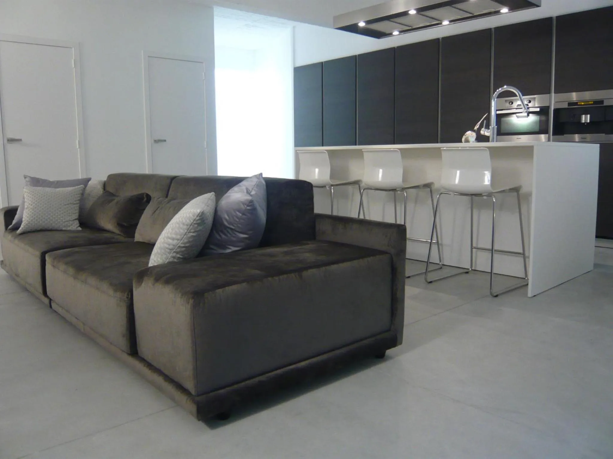 Kitchen or kitchenette in B&B Loft Jamar Gare Du Midi